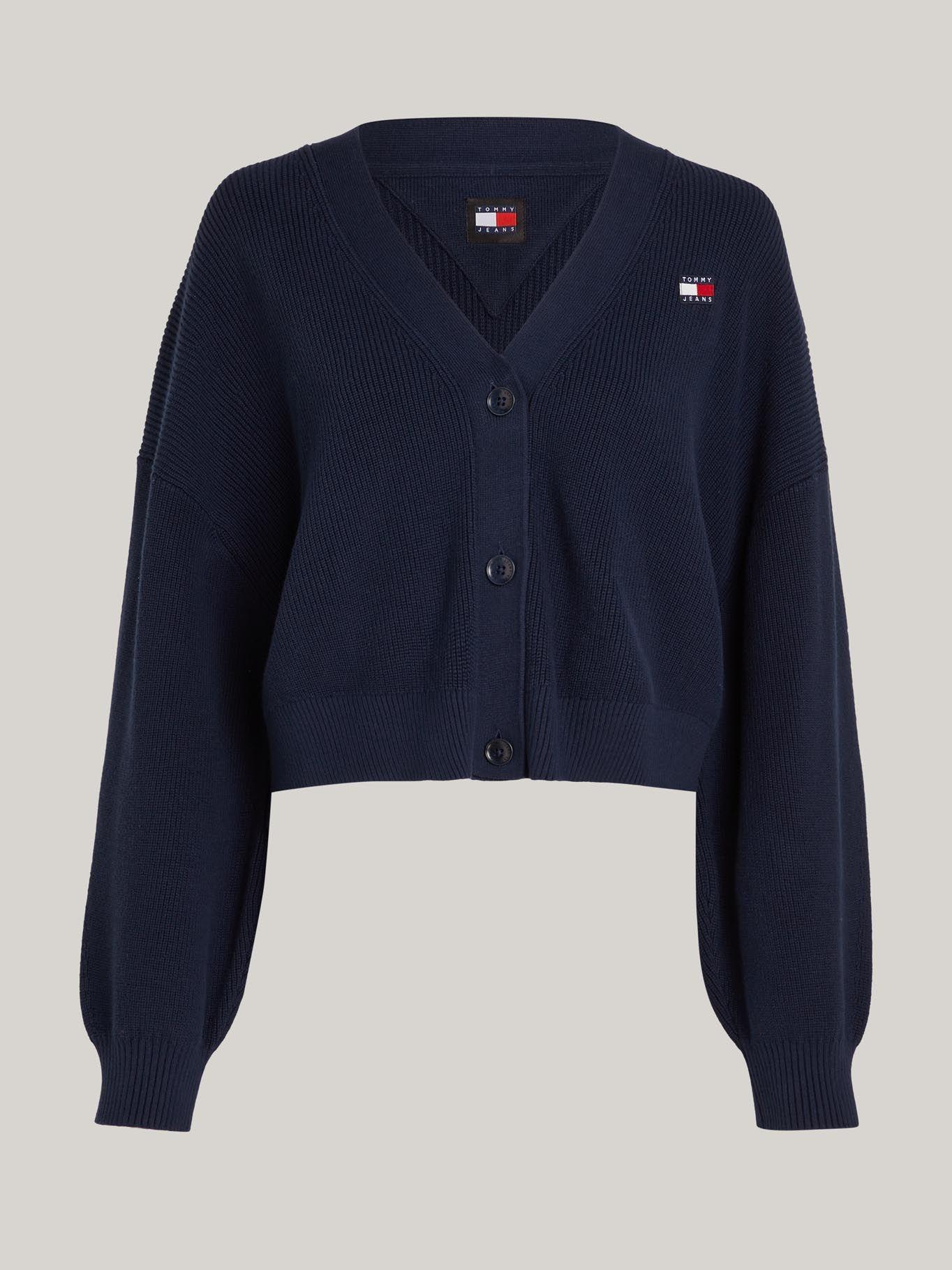 Cárdigan Con Back Logo Azul Tommy Jeans-4