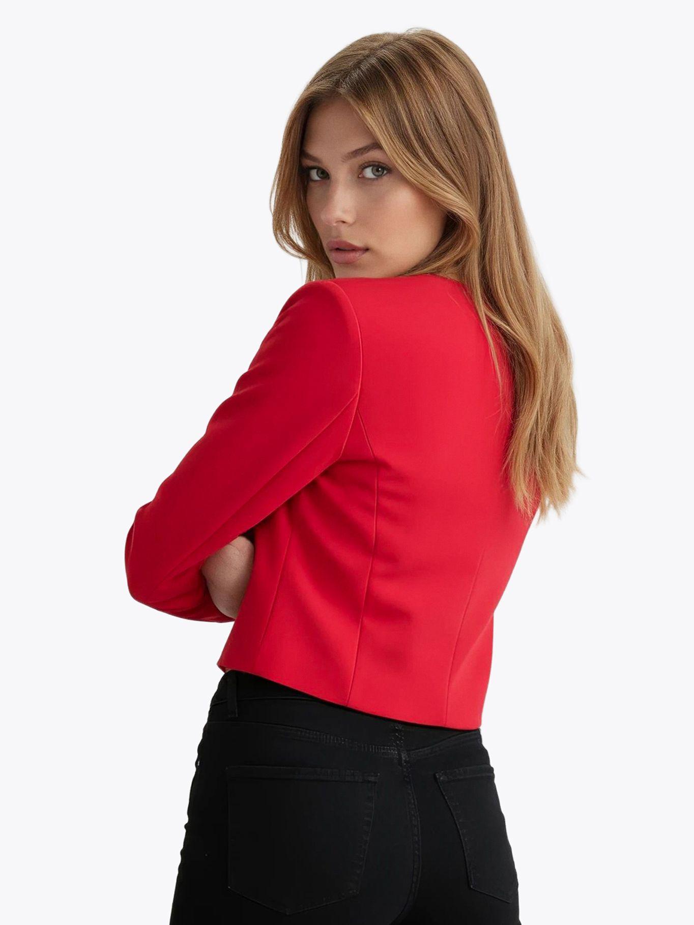 Chaqueta Interlock Gold Rojo Tommy Hilfiger-3