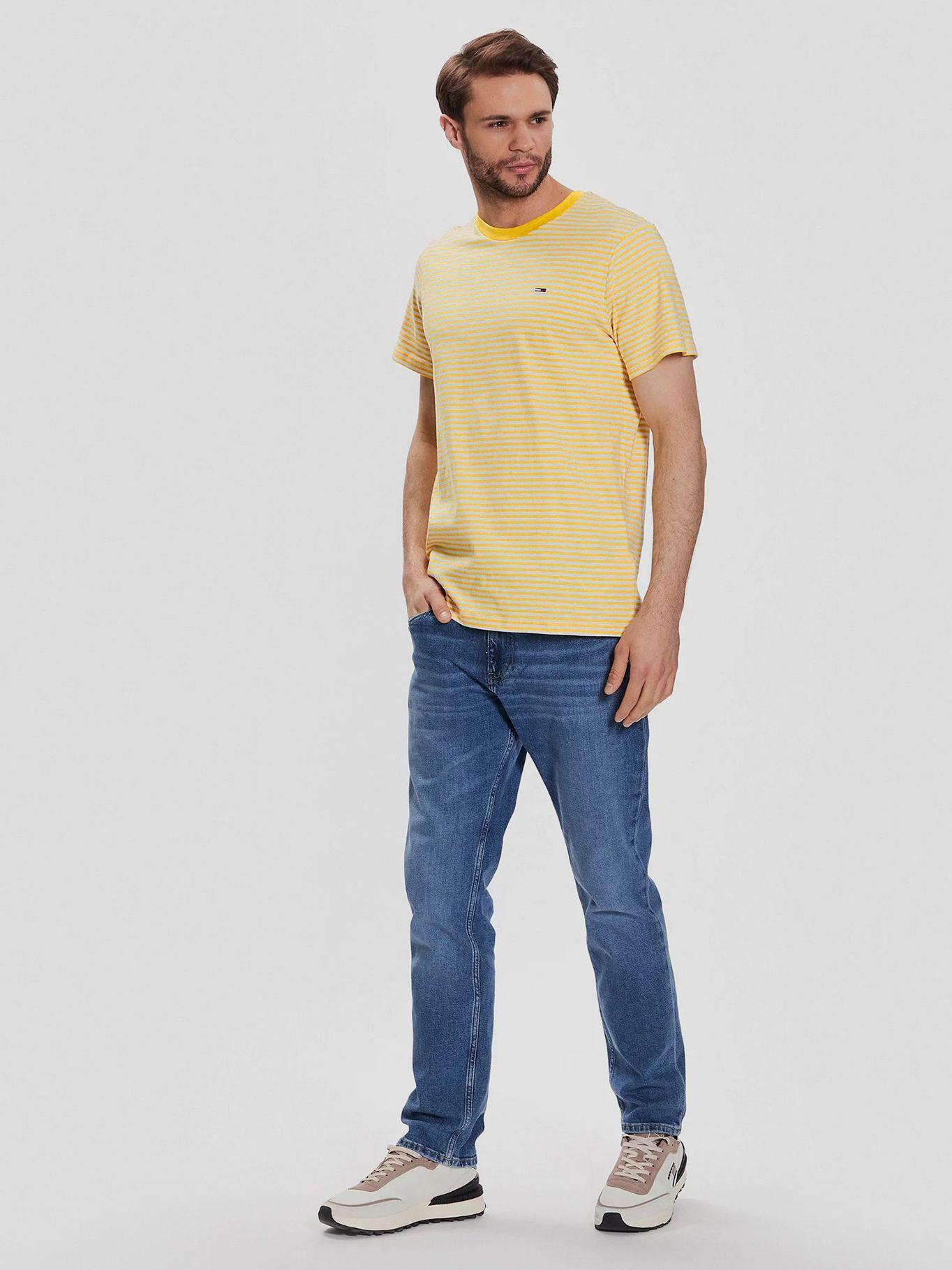 Polera Classic Stripe Amarillo Tommy Hilfiger-1