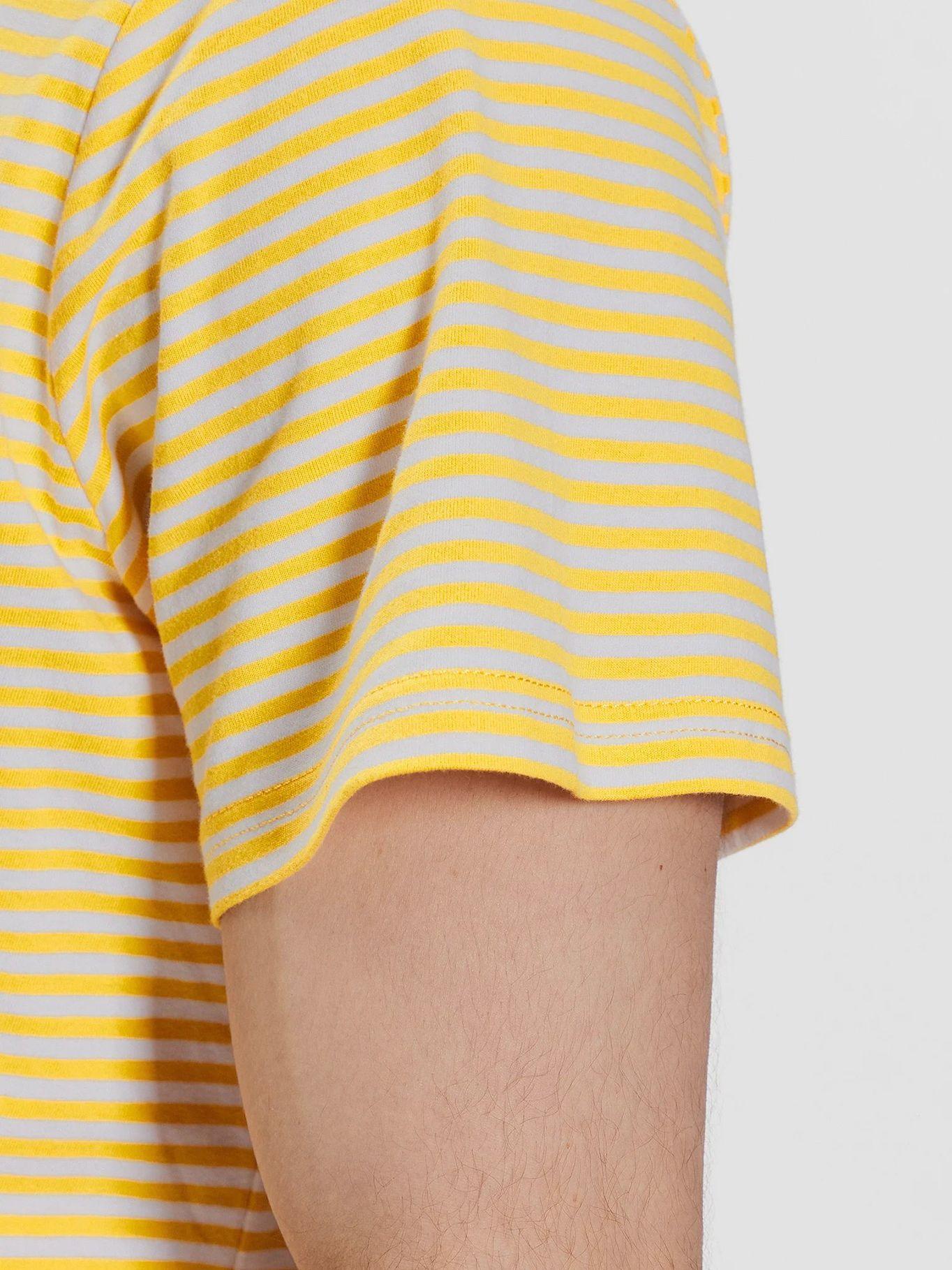 Polera Classic Stripe Amarillo Tommy Hilfiger-4