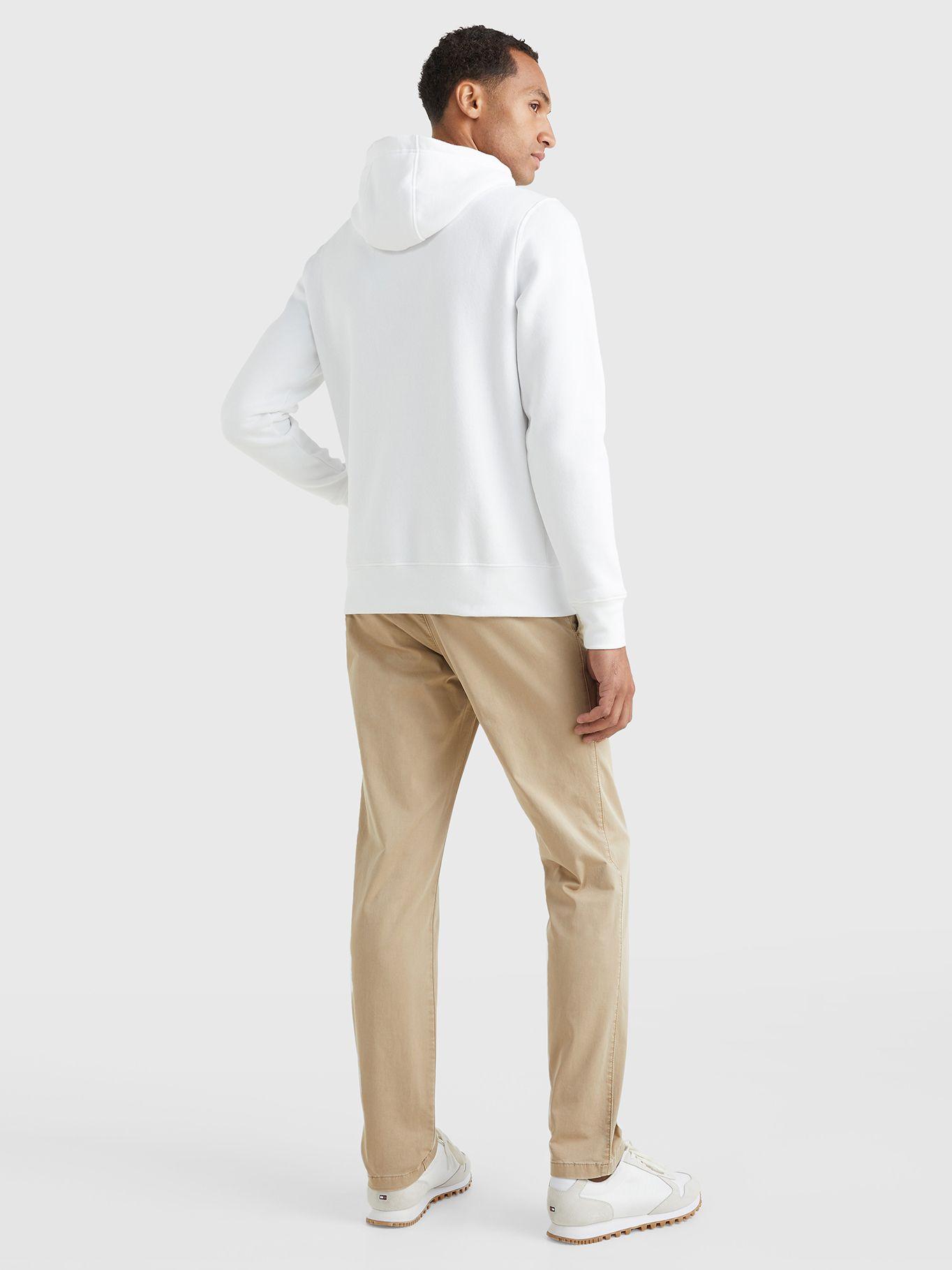 Polerón Hoodie Graphic Center Logo Blanco Tommy Hilfiger-2