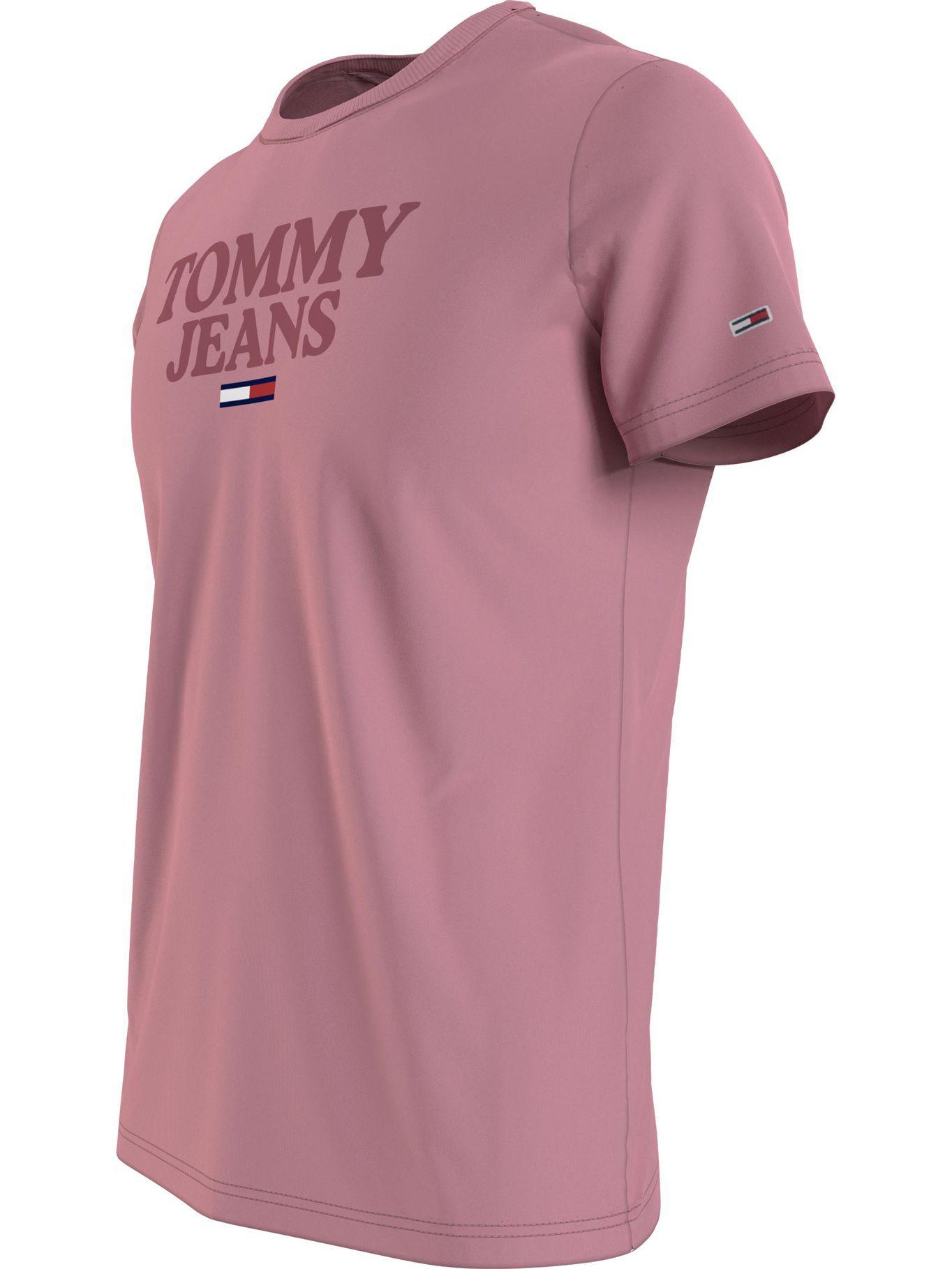 Polera Tonal Entry Graphic Logo Rosado Tommy Hilfiger-2