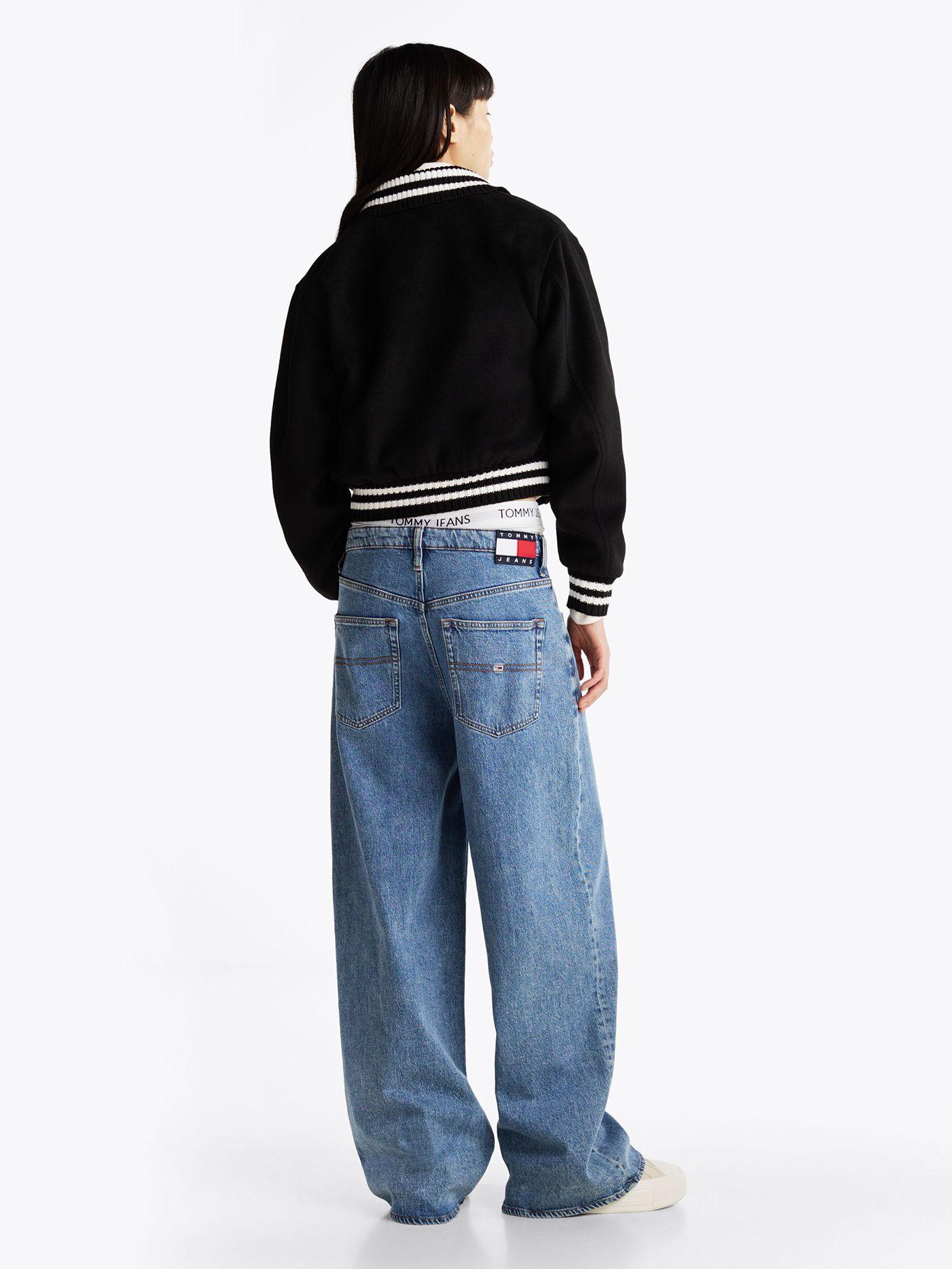 Chaqueta Bomber De Estilo Varsity Negro Tommy Jeans-2