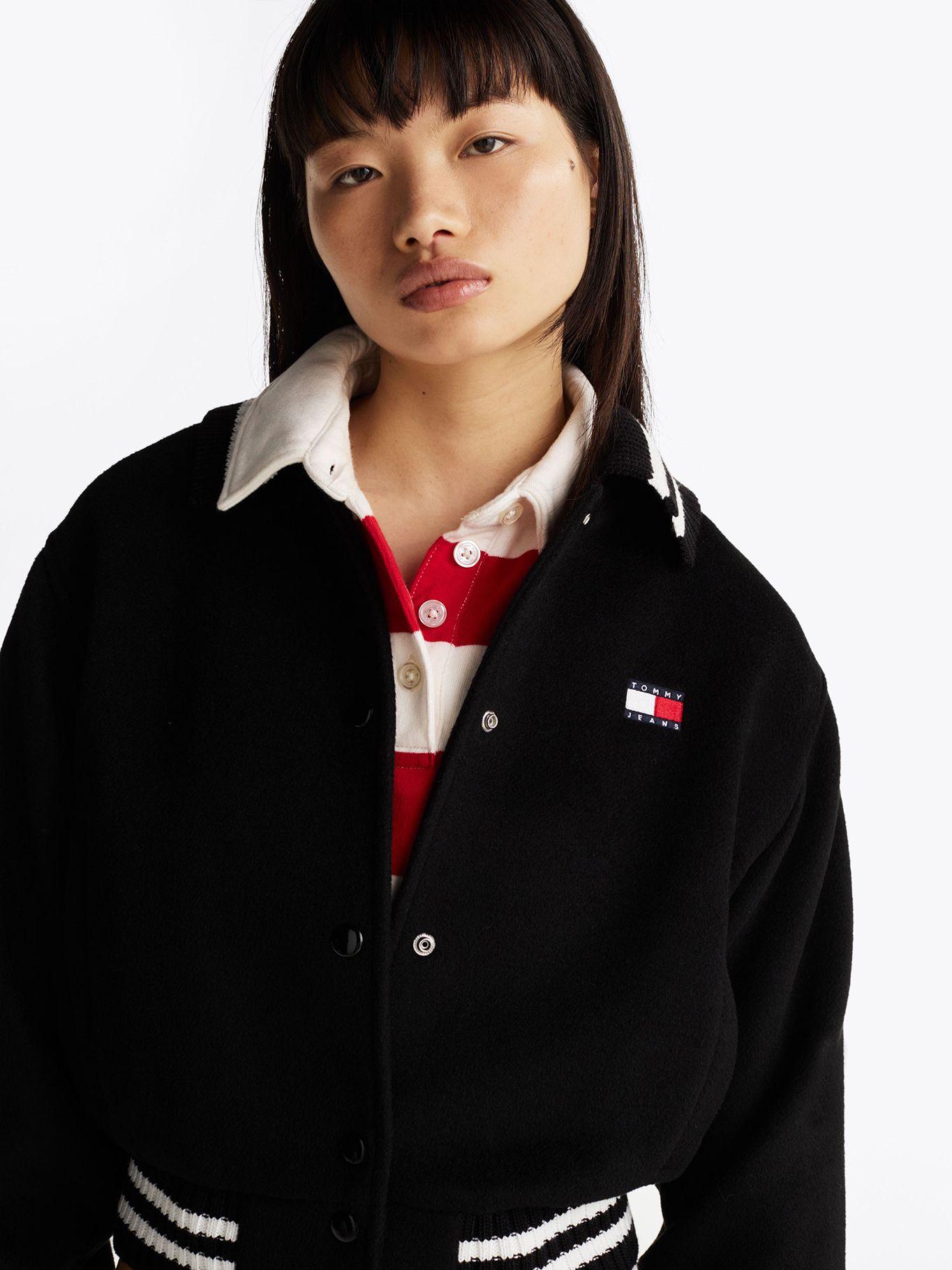 Chaqueta Bomber De Estilo Varsity Negro Tommy Jeans-3