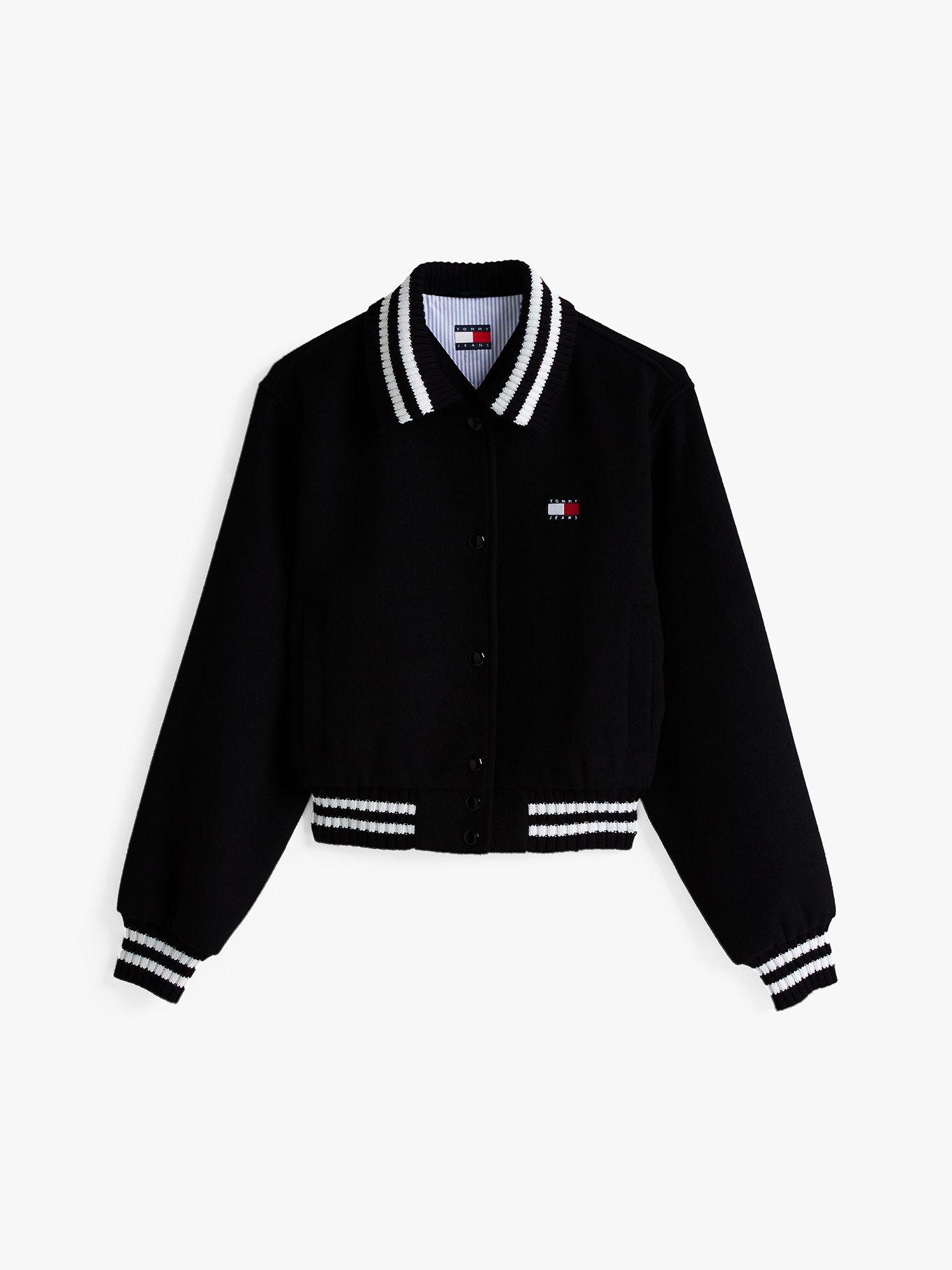 Chaqueta Bomber De Estilo Varsity Negro Tommy Jeans-5