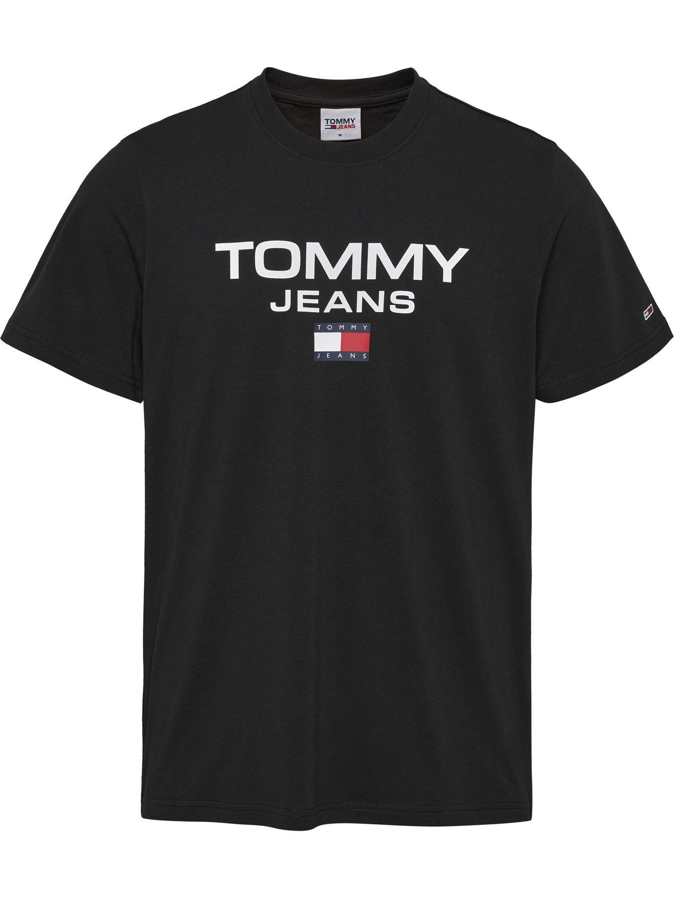 Polera Essential Entry Logo Negro Tommy Hilfiger-0
