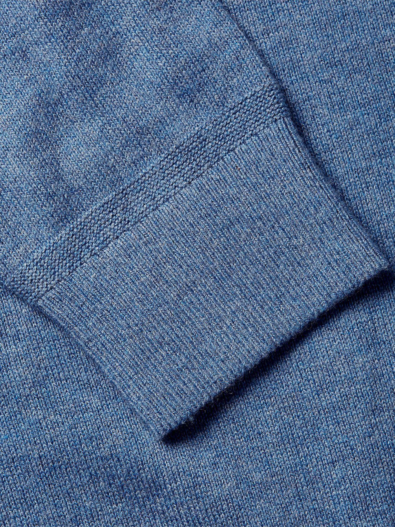 Sweater Pima Cashmere C-Neck Azul Tommy Hilfiger-3