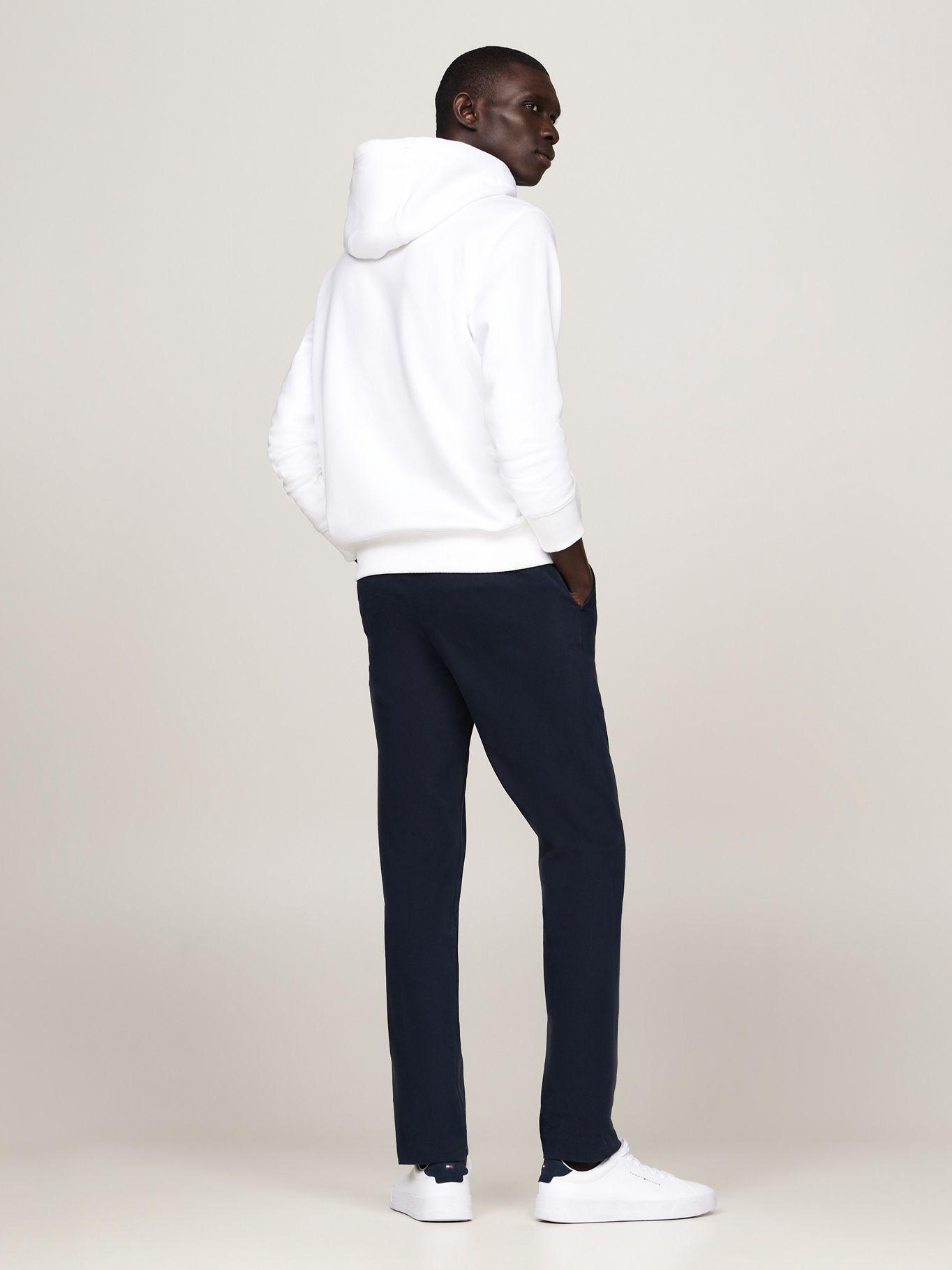 Polerón Hoodie Chest Logo Blanco Tommy Hilfiger-2