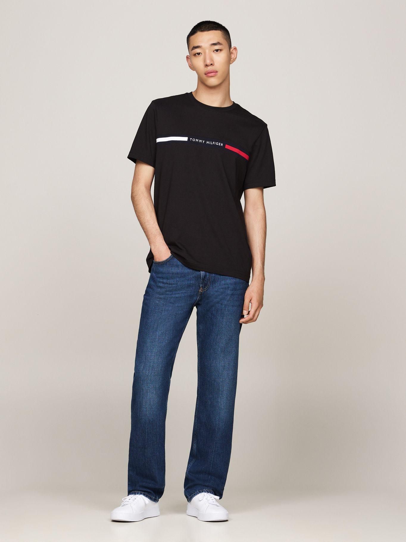 Polera Chest Insert Logo Negro Tommy Hilfiger-1