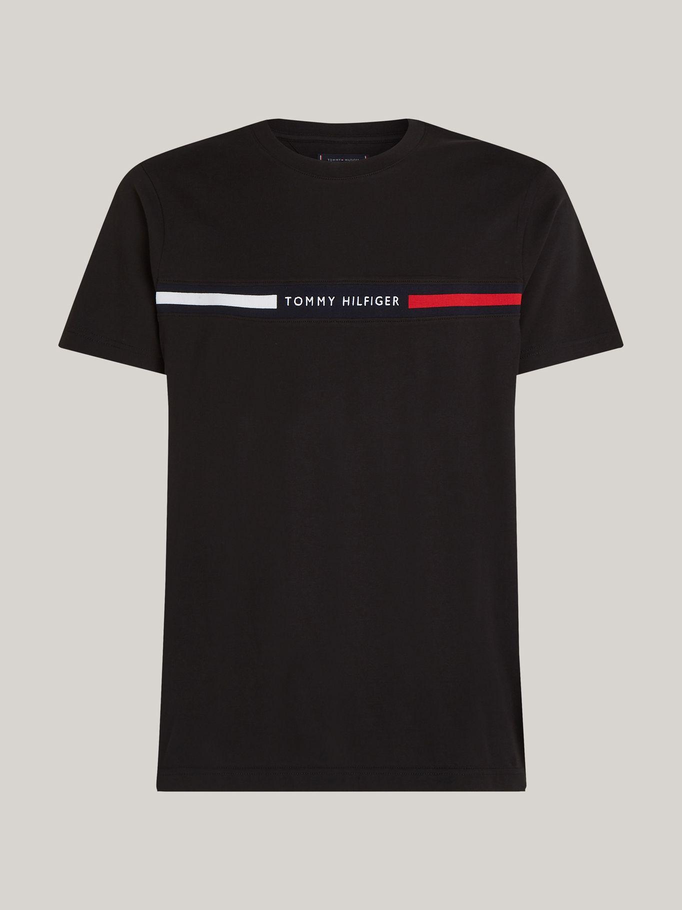 Polera Chest Insert Logo Negro Tommy Hilfiger-4