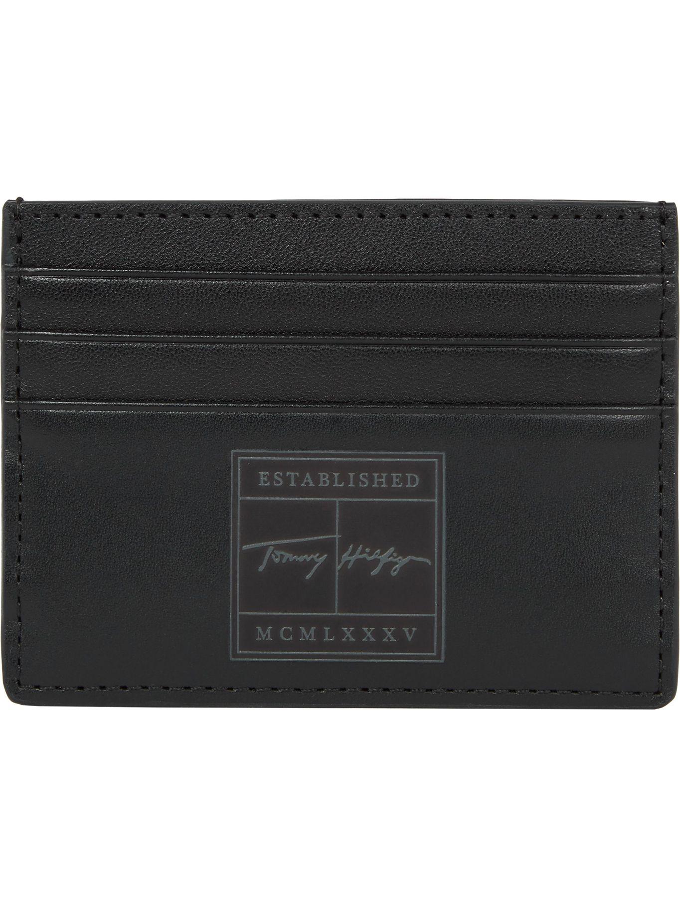 Tarjetero Th Signature Negro Tommy Hilfiger JN2-0