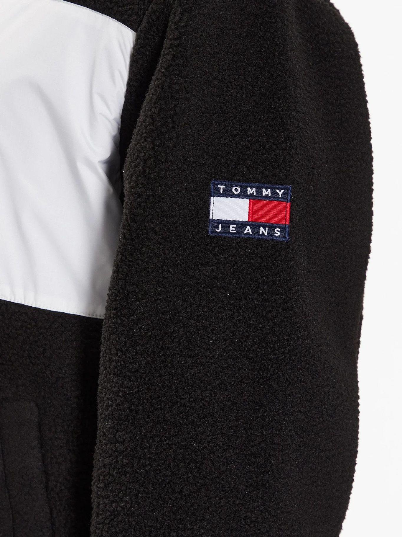 Chaqueta Relax Polar Negro Tommy Jeans-4