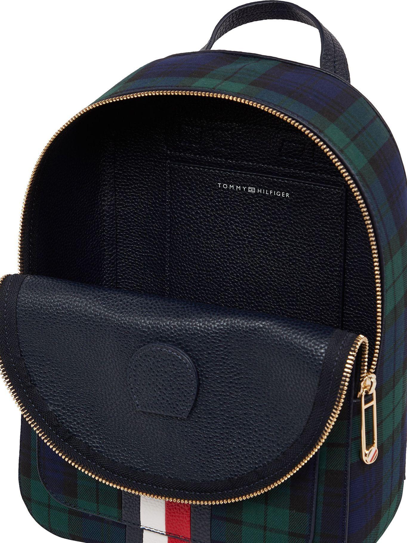 Mochila Emblem Check Azul Tommy Hilfiger-3