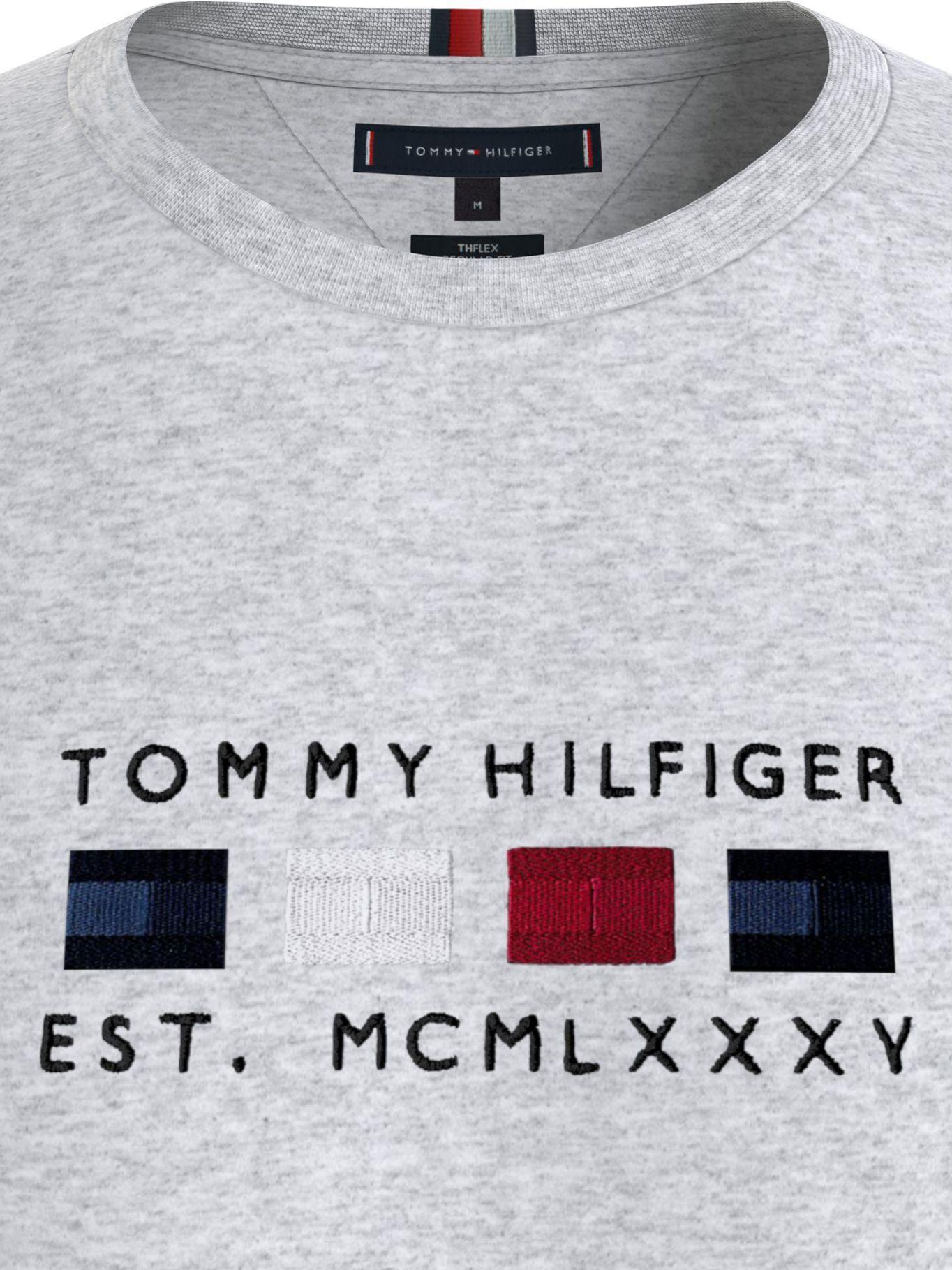 Polera Four Flags Gris Tommy Hilfiger F2-4