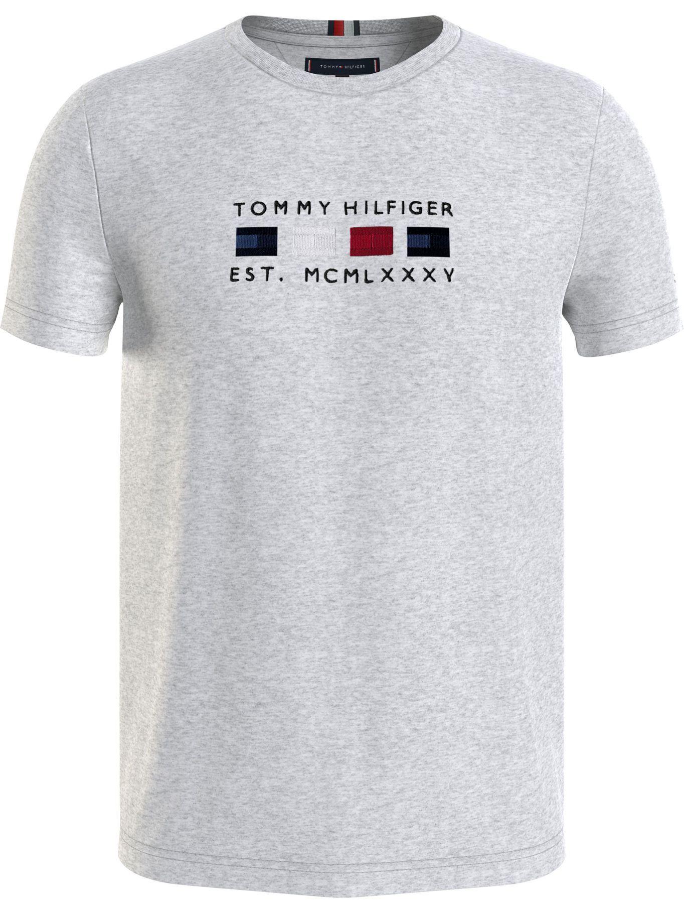 Polera Four Flags Gris Tommy Hilfiger F2-0