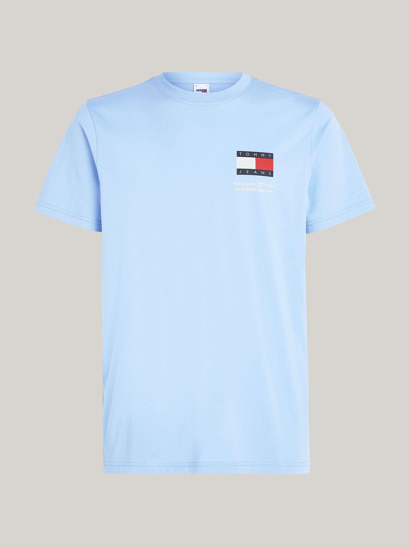 Polera Essential Con Logo Celeste Tommy Jeans-4