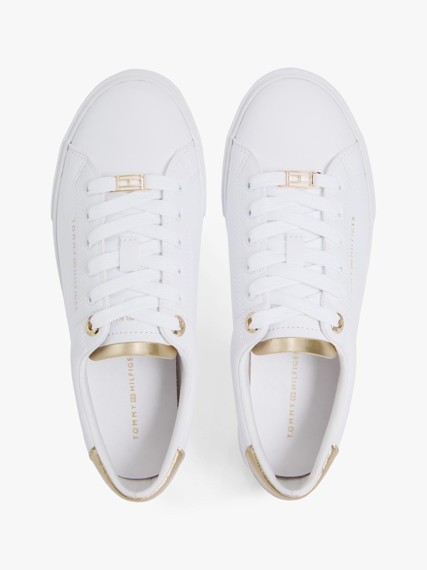 Zapatillas Im Lulu Gold Tommy Hilfiger Blanco-2