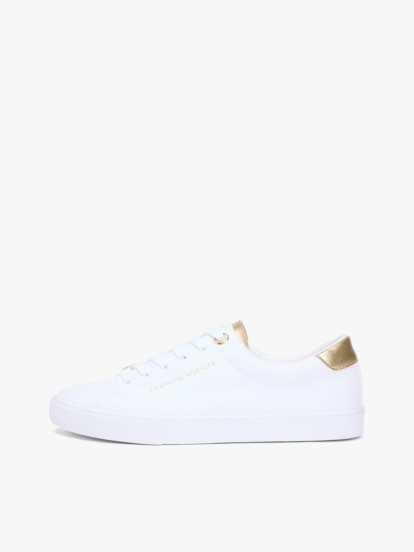 Zapatillas Im Lulu Gold Tommy Hilfiger Blanco-5