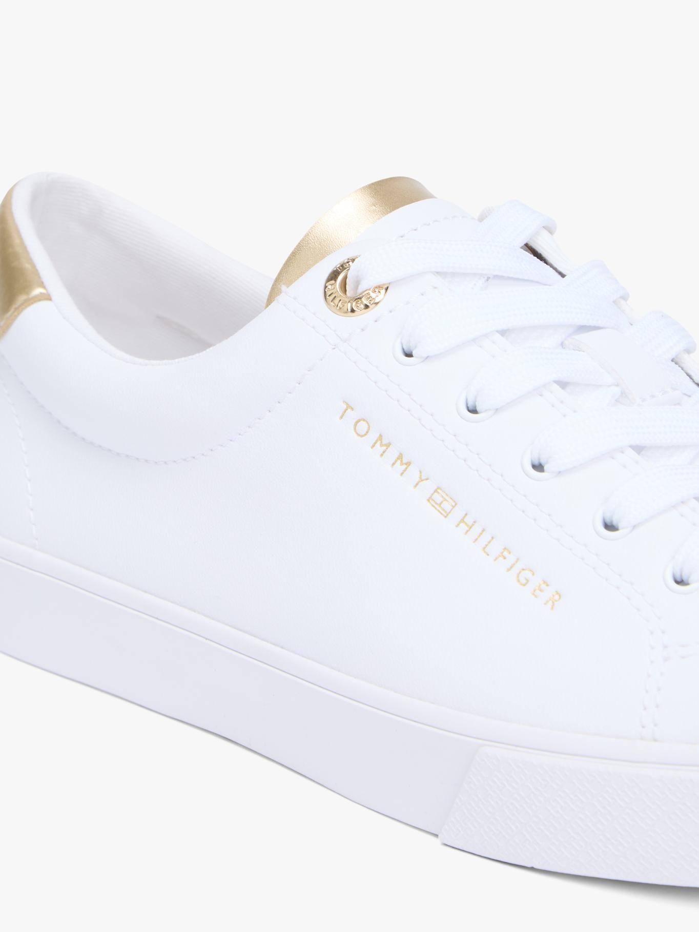 Zapatillas Im Lulu Gold Tommy Hilfiger Blanco-6