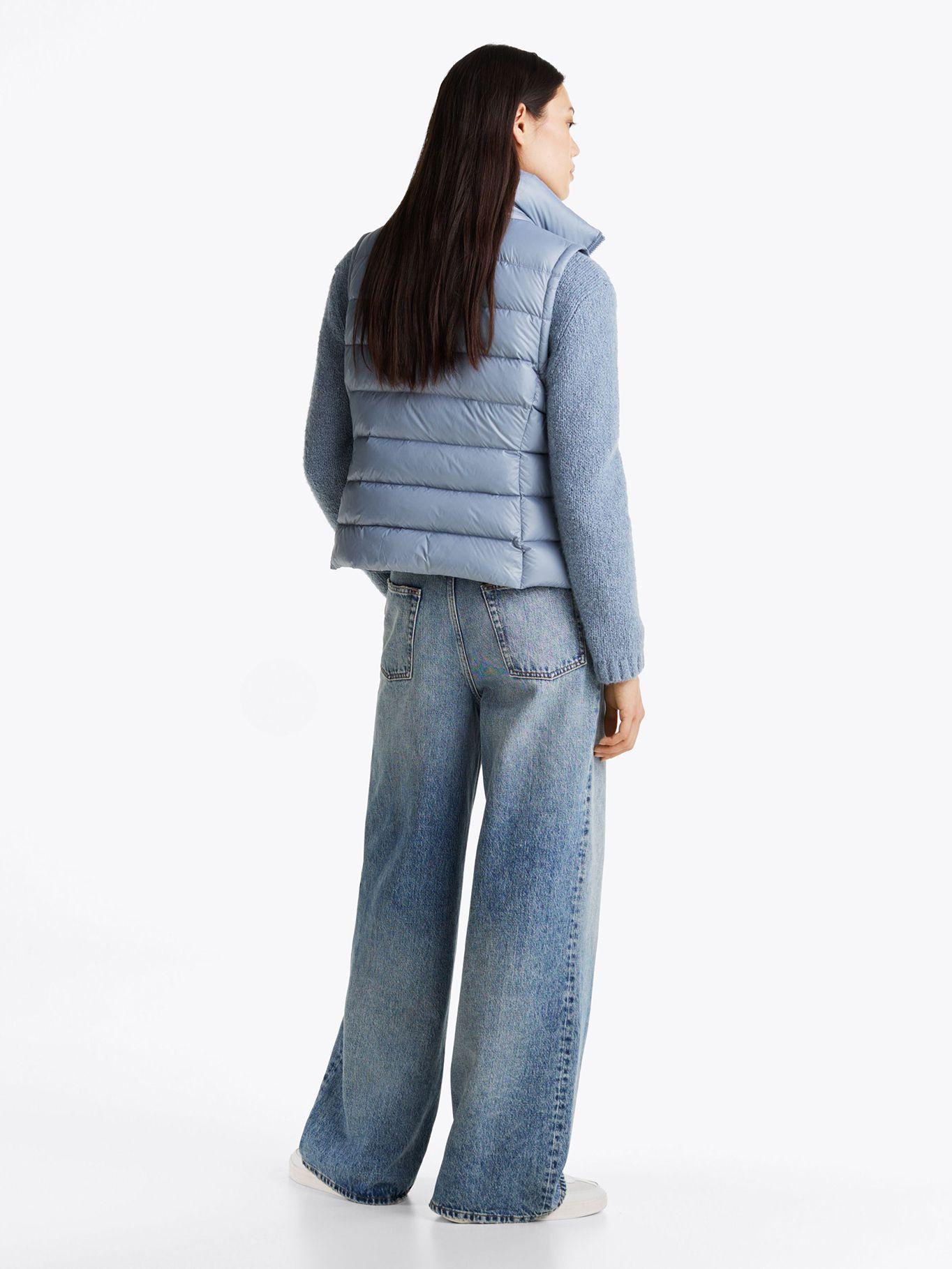 Parka Vest Repelente Al Agua Celeste Tommy Hilfiger-2
