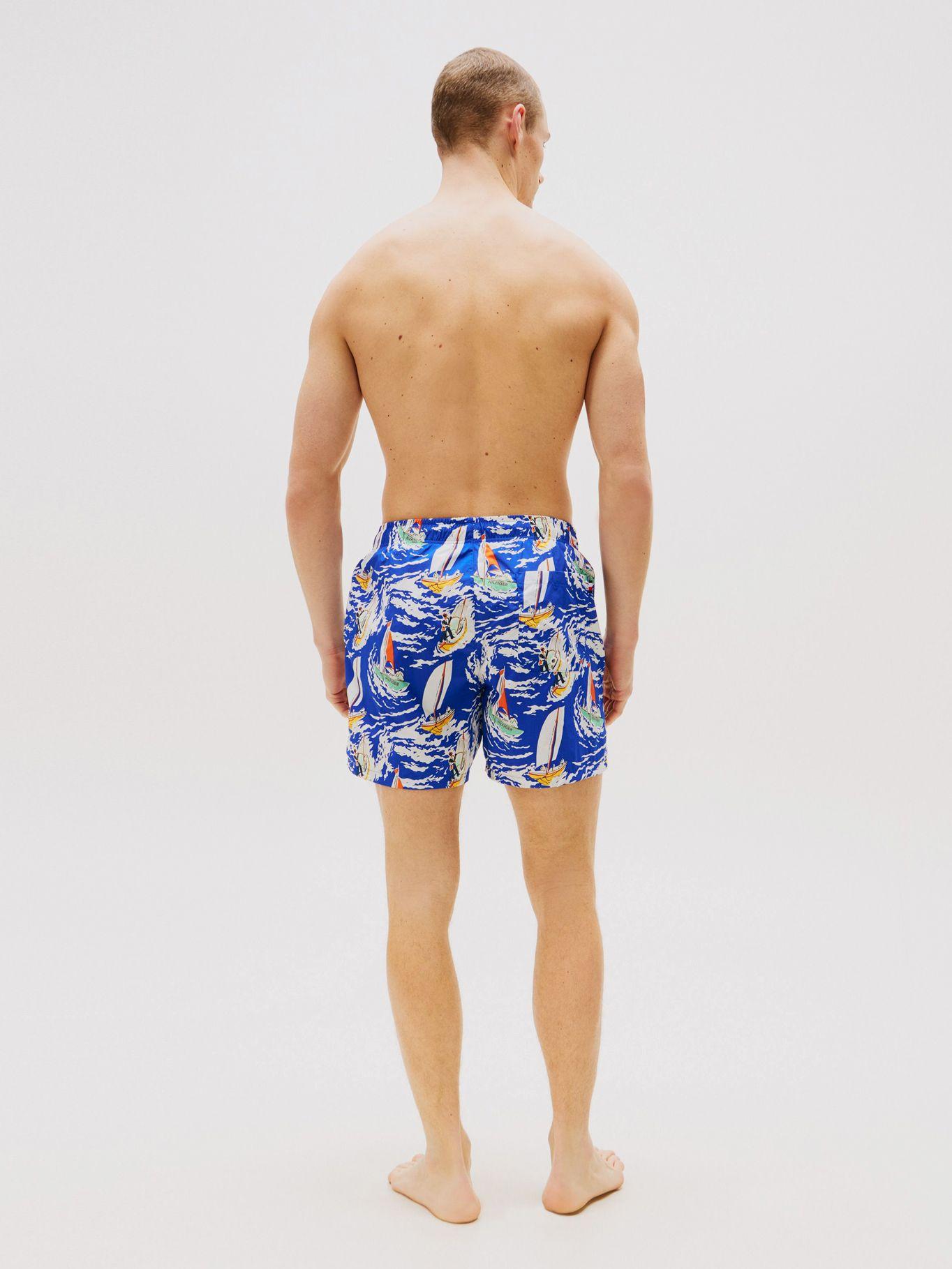 Traje De Baño Con Estampado Azul Tommy Hilfiger-2