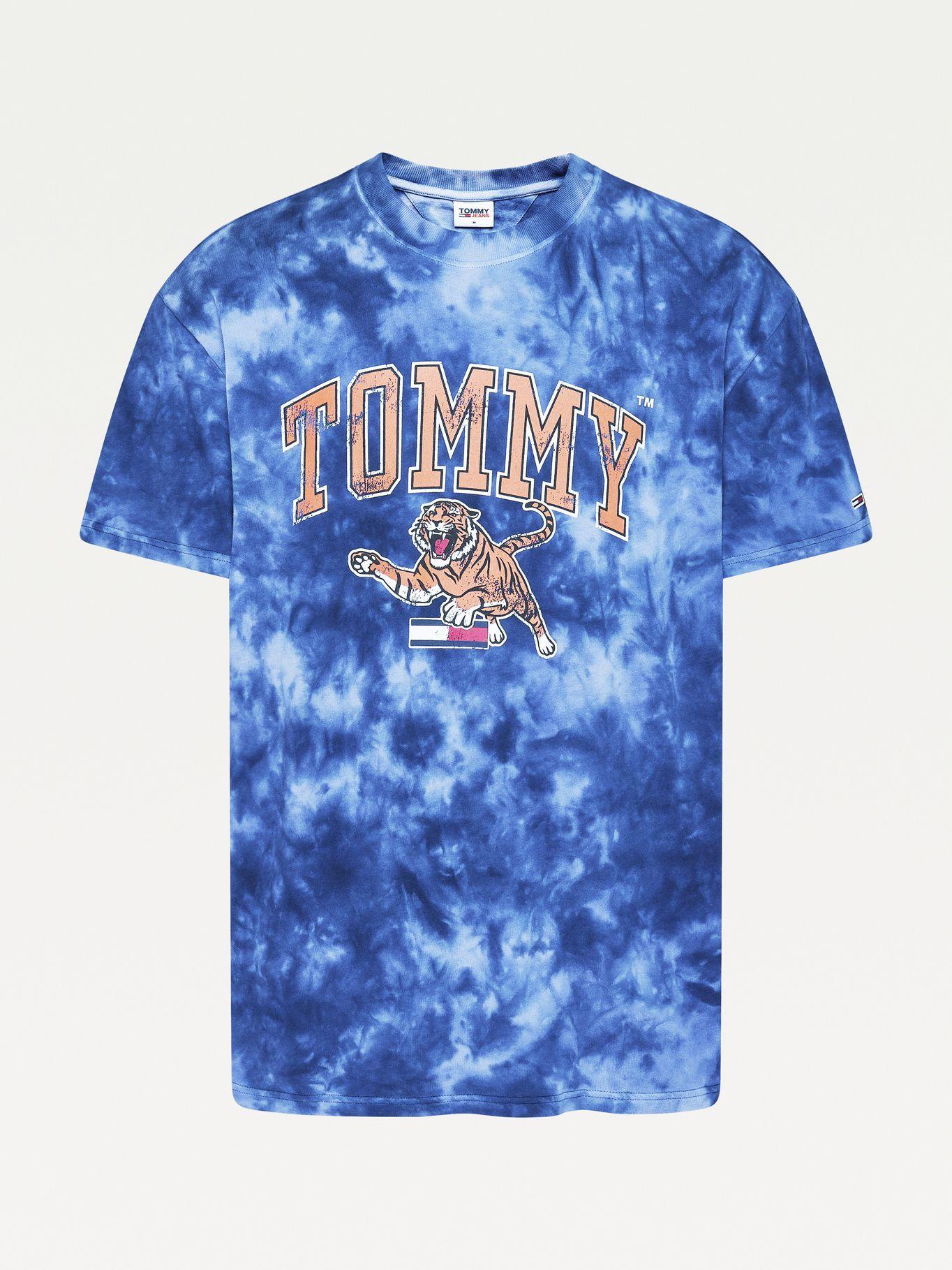 Polera Vintage Tie Dye Azul Tommy Jeans M2-3