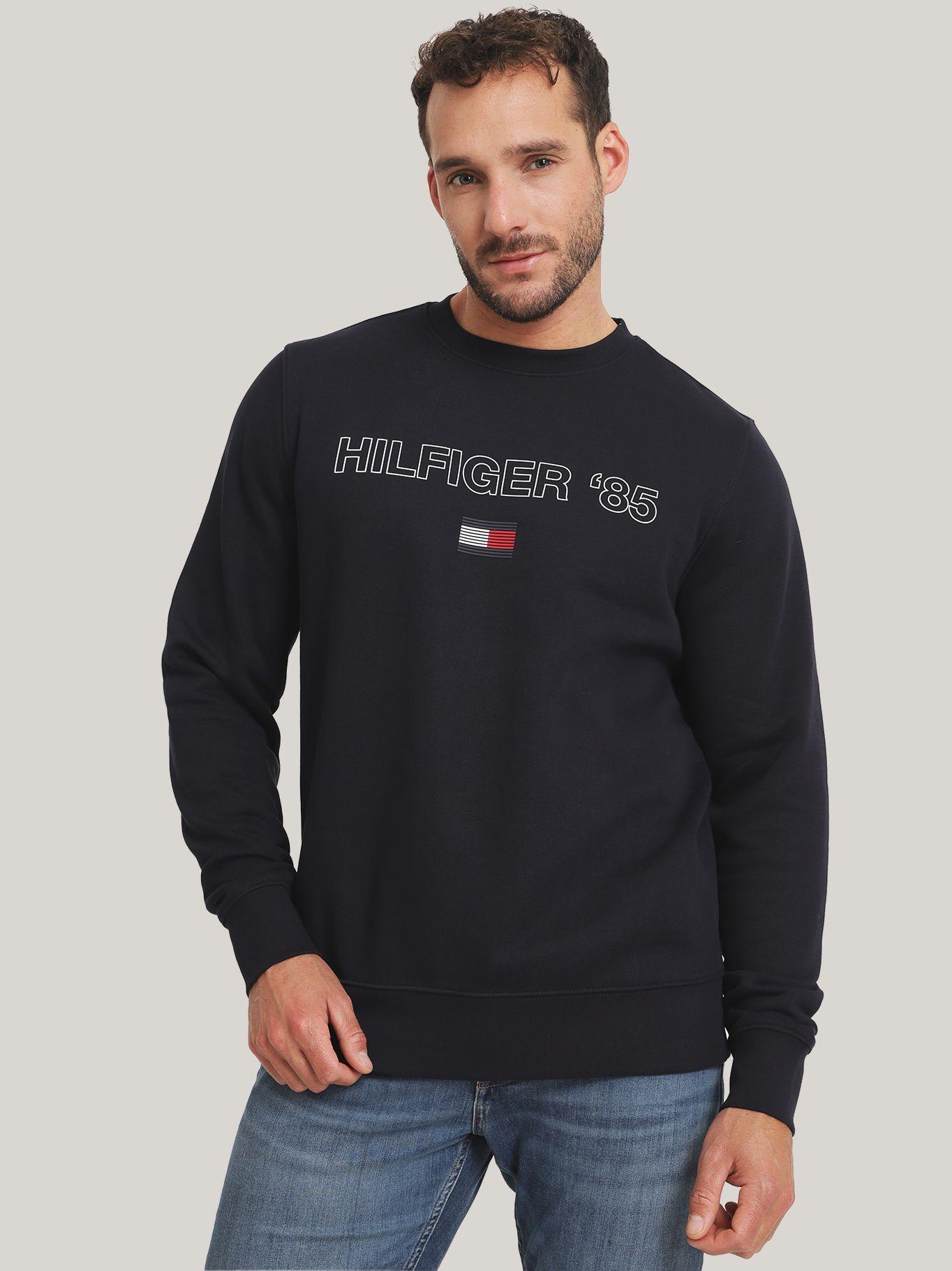 Polerón Logo 1985 Azul Tommy Hilfiger-0