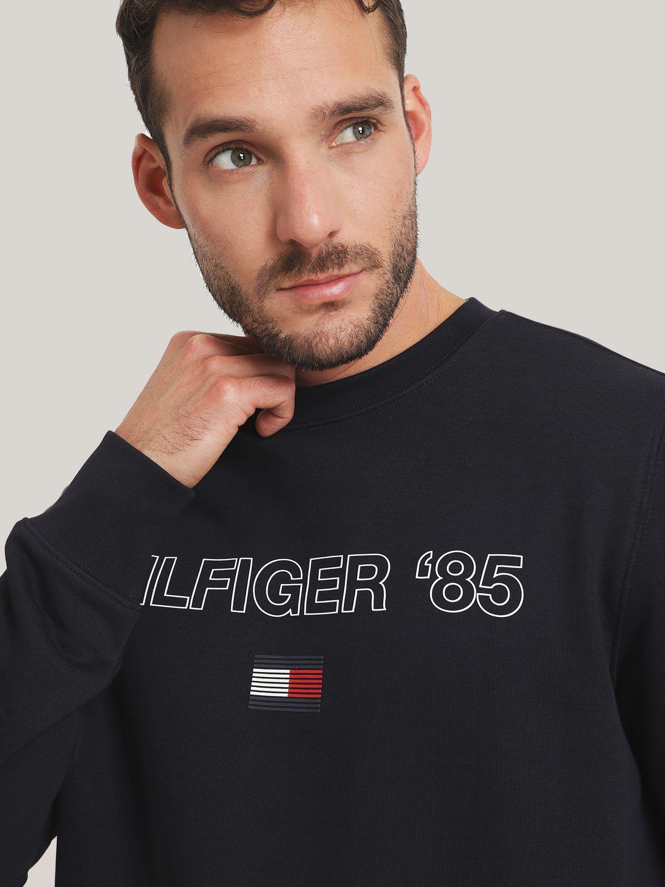 Polerón Logo 1985 Azul Tommy Hilfiger-3