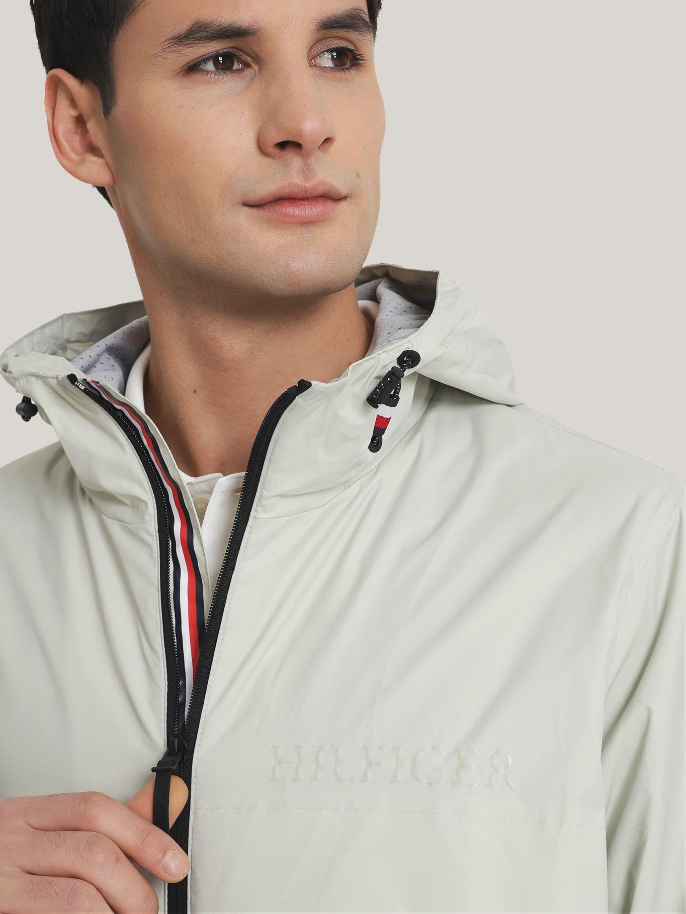 Cortaviento Active Con Gorro Blanco Tommy Hilfiger-3