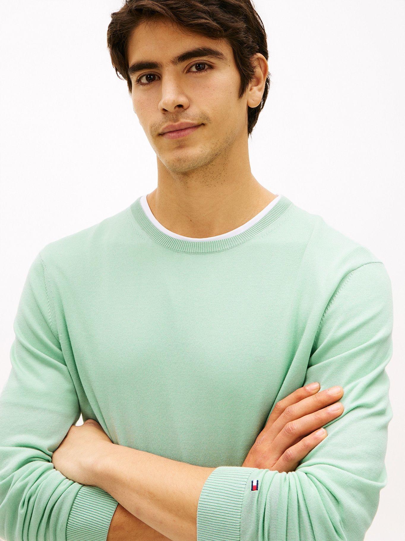 Sweater Smart Casual De Cuello Redondo-3