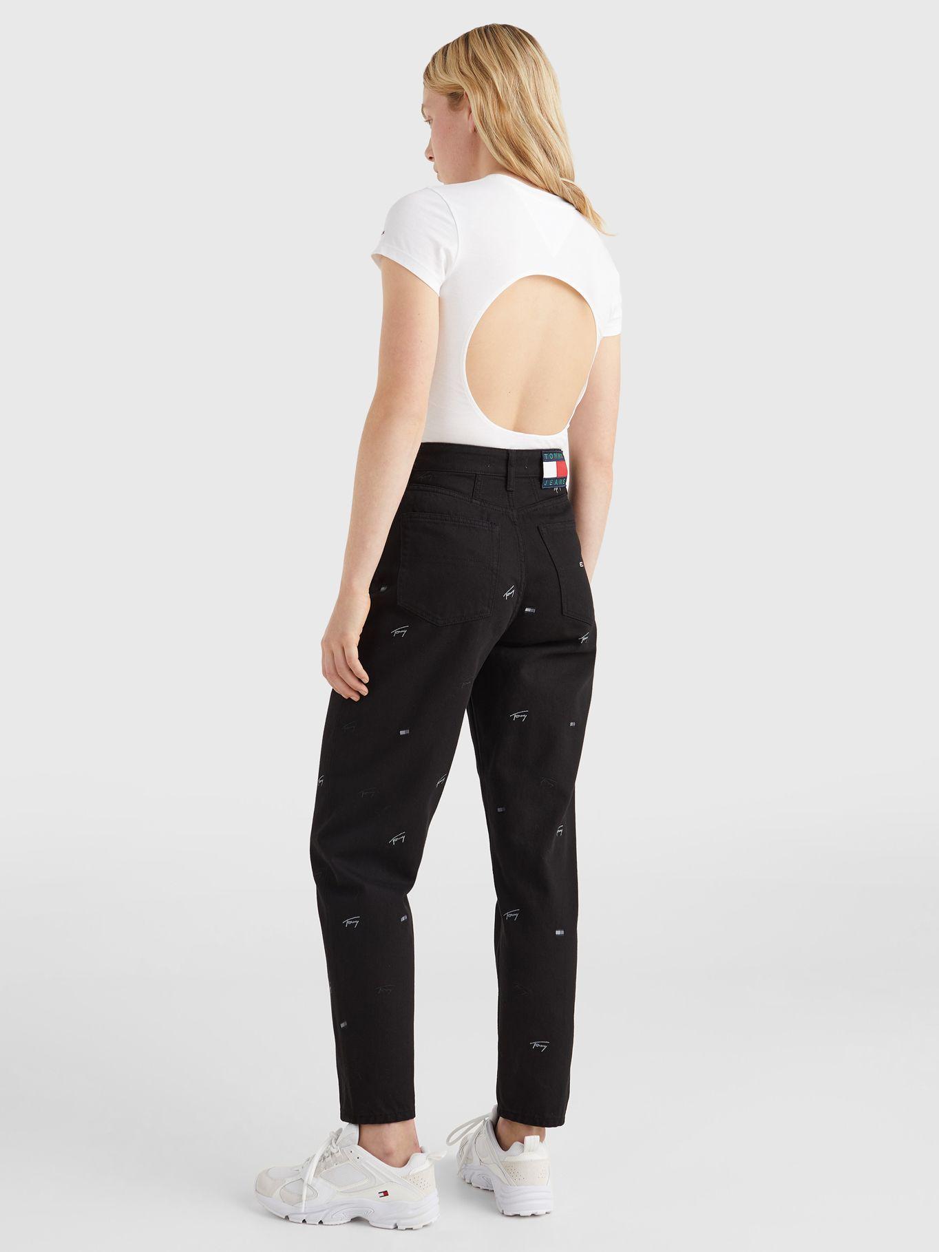 Body Cut-Out Logo Blanco Tommy Jeans JN2-1