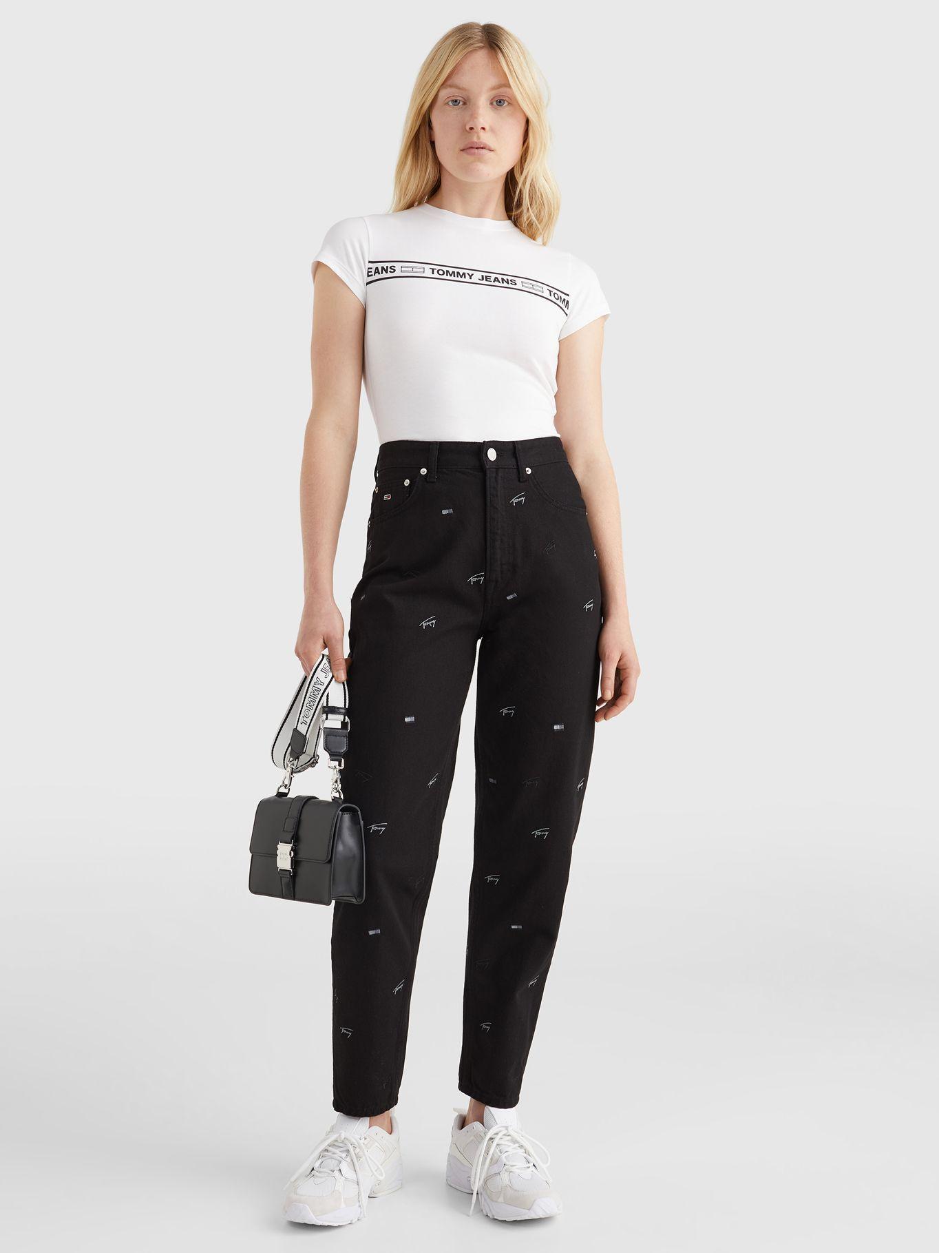 Body Cut-Out Logo Blanco Tommy Jeans JN2-3