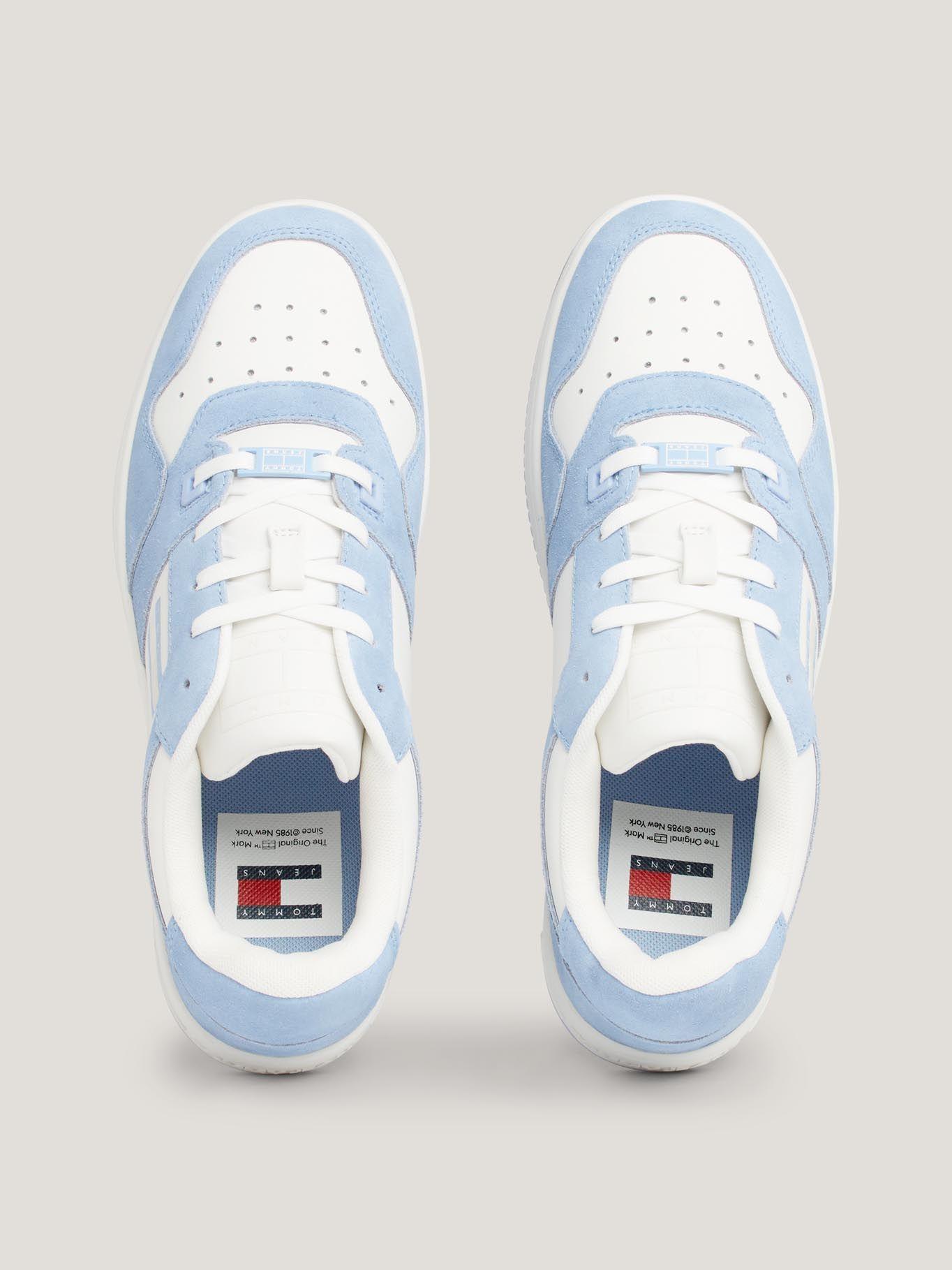 Zapatilla Retro Panel Contraste Celeste Tommy Hilfiger-4