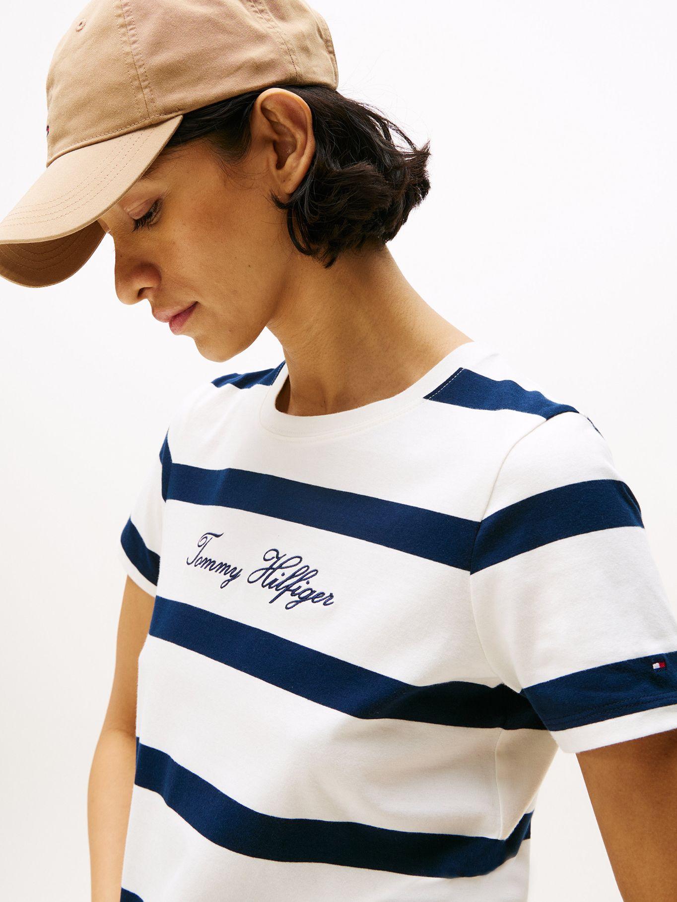 Polera Con Logo Bordado Multicolor 0Y5 Tommy Hilfiger-3