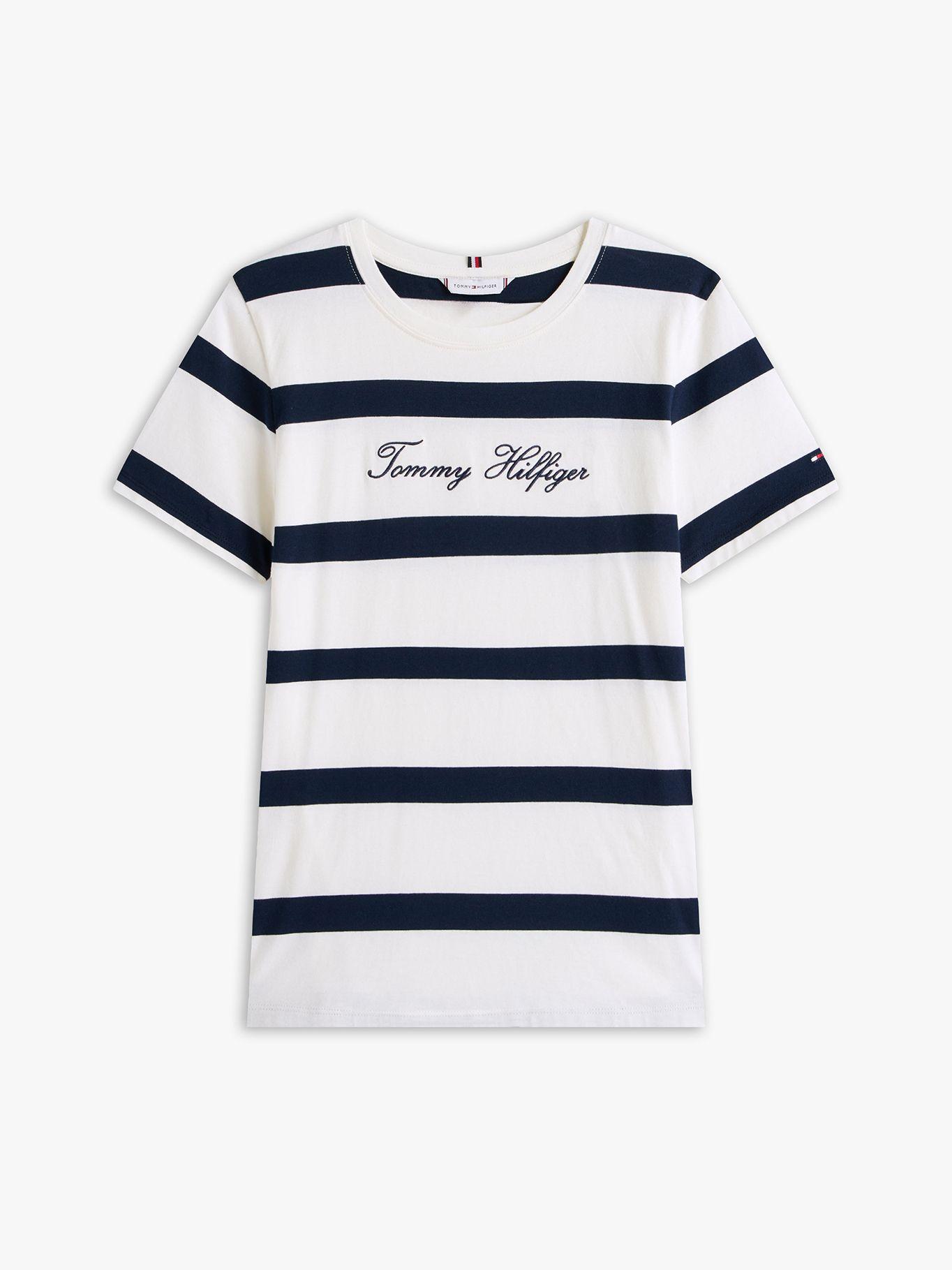 Polera Con Logo Bordado Multicolor 0Y5 Tommy Hilfiger-4