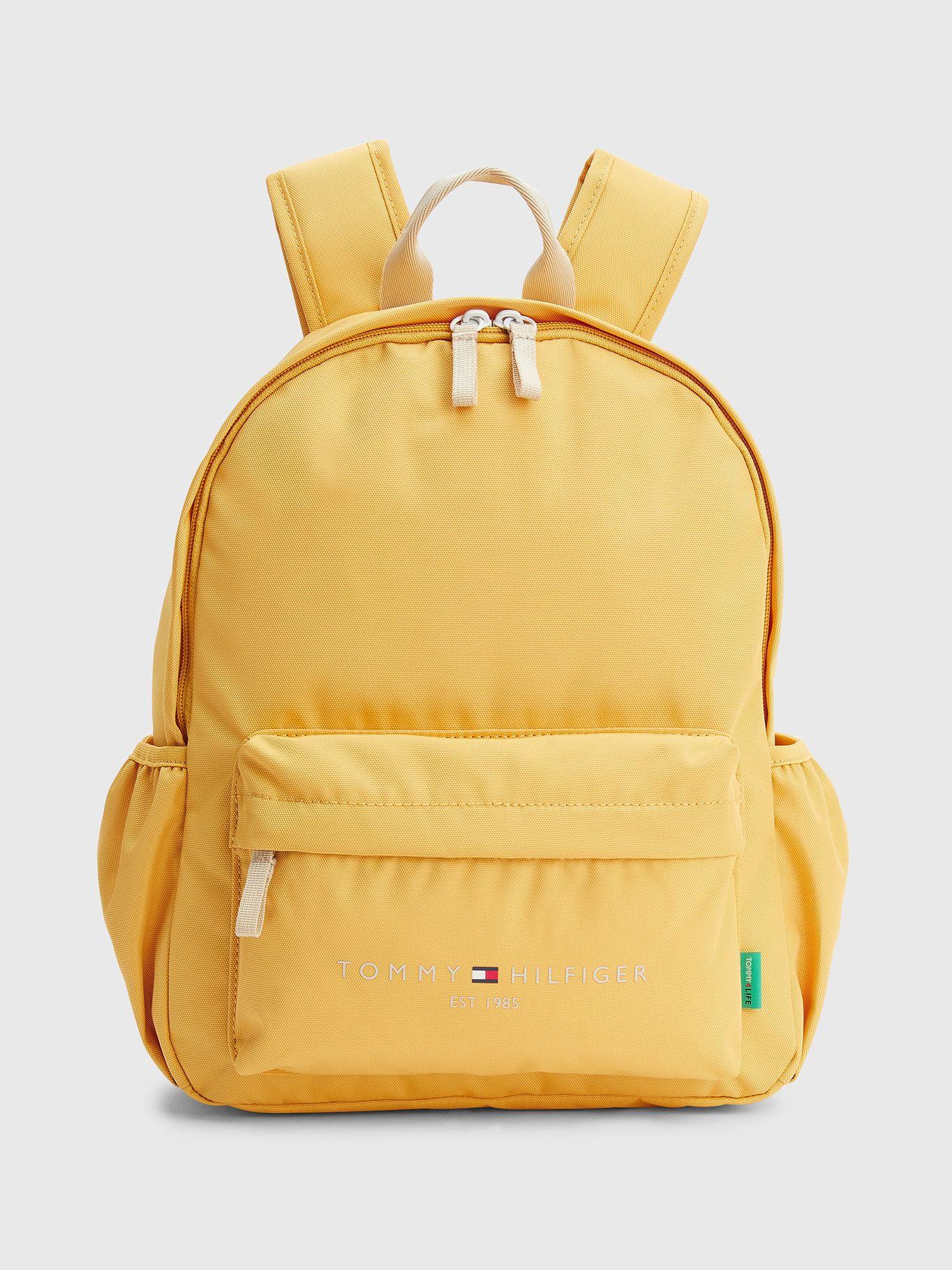 Mochila Established Kids Logo Amarillo Tommy Hilfiger-0