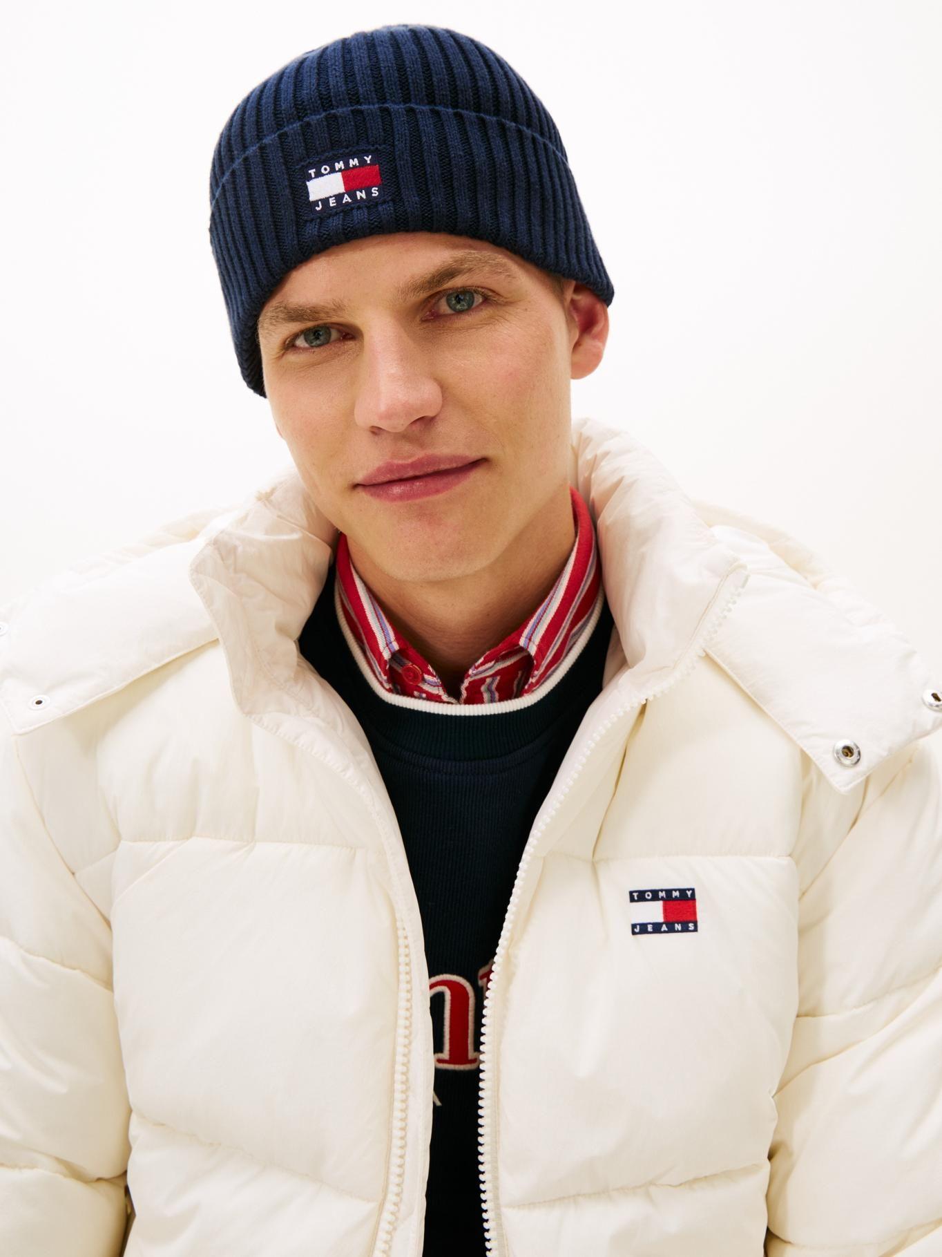 Gorro Heritage Con Logo Tommy Jeans Azul-1