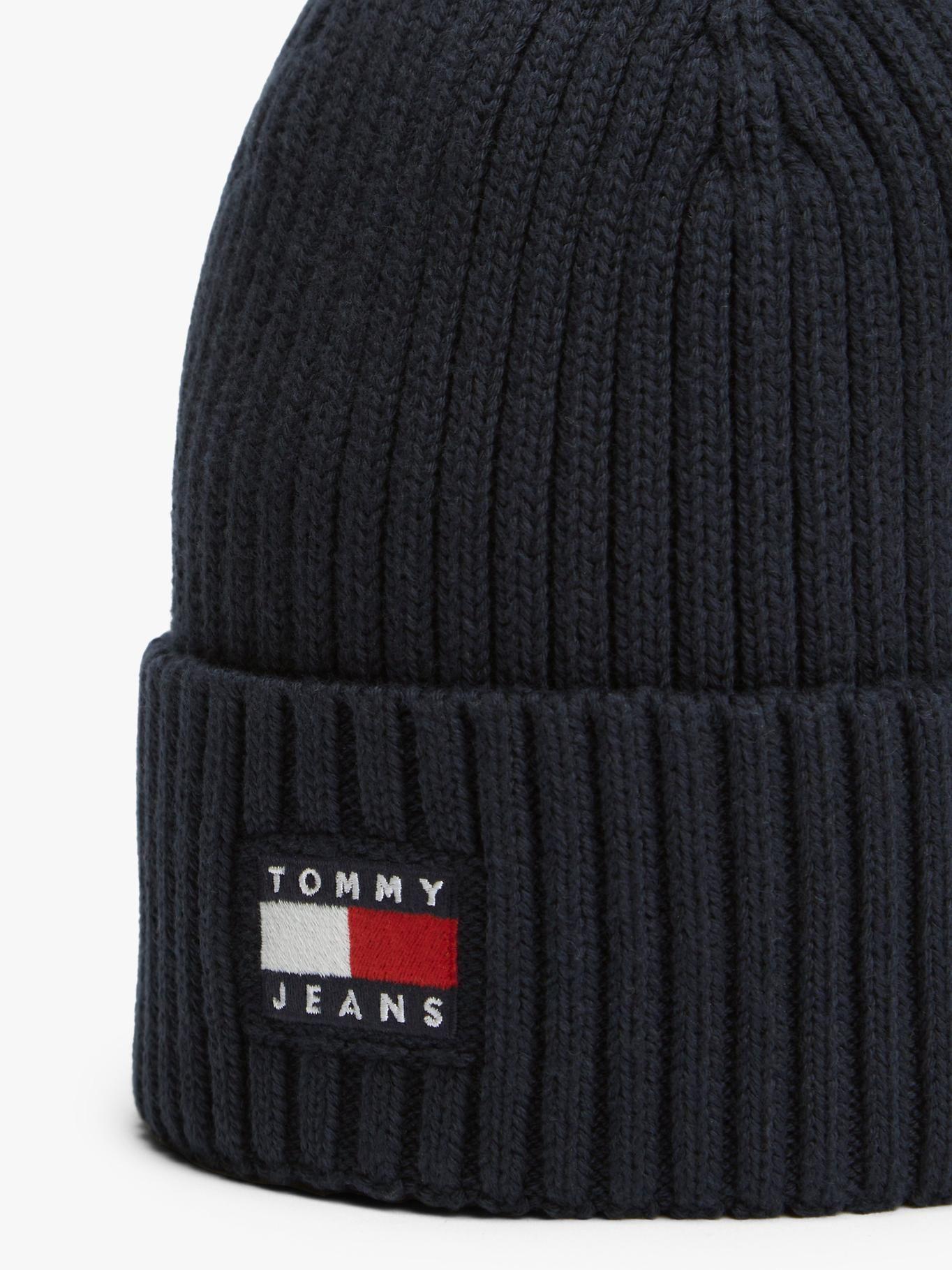 Gorro Heritage Con Logo Tommy Jeans Azul-3
