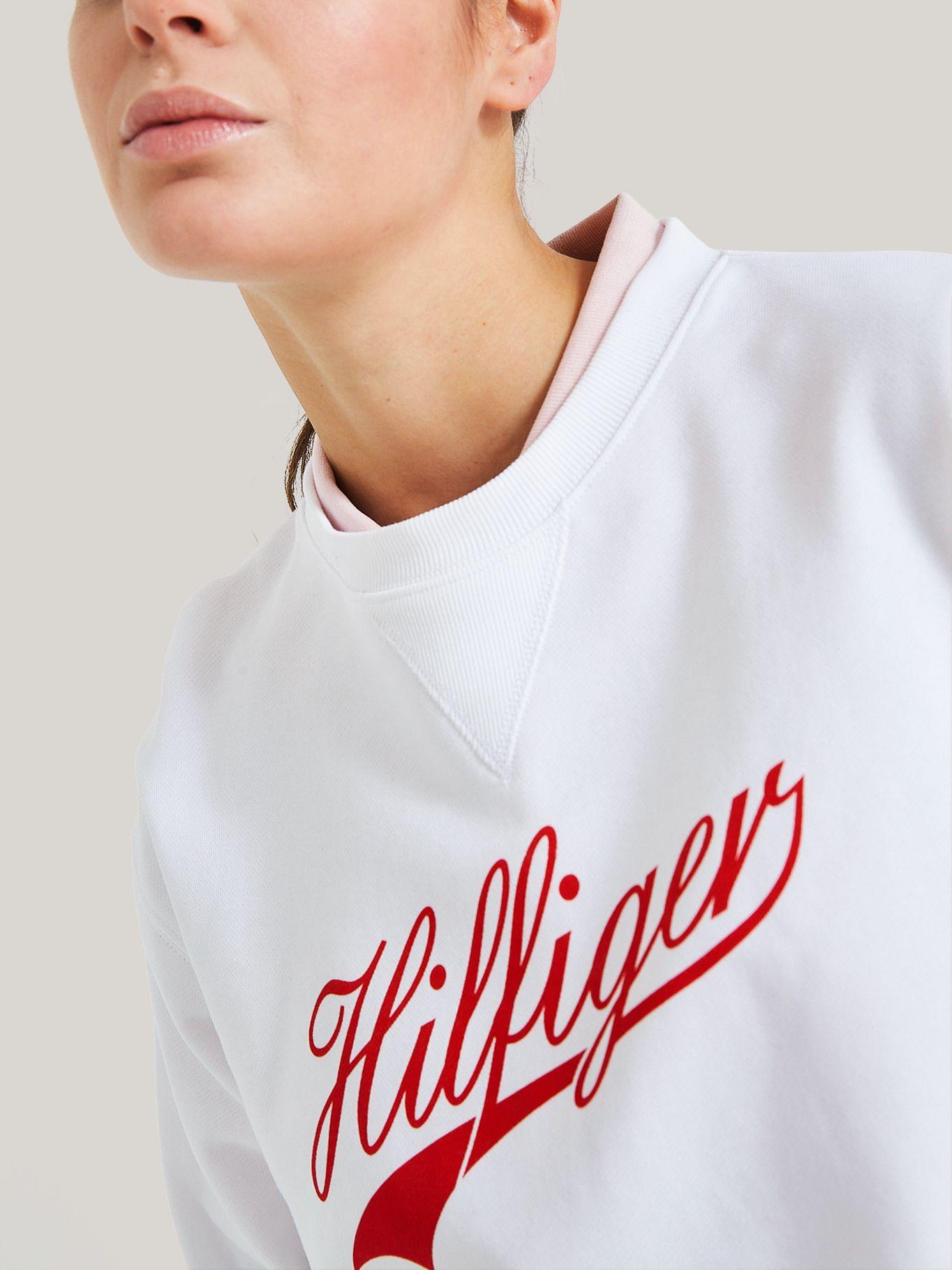 POLERÓN TERRY LOGO BLANCO TOMMY HILFIGER-3