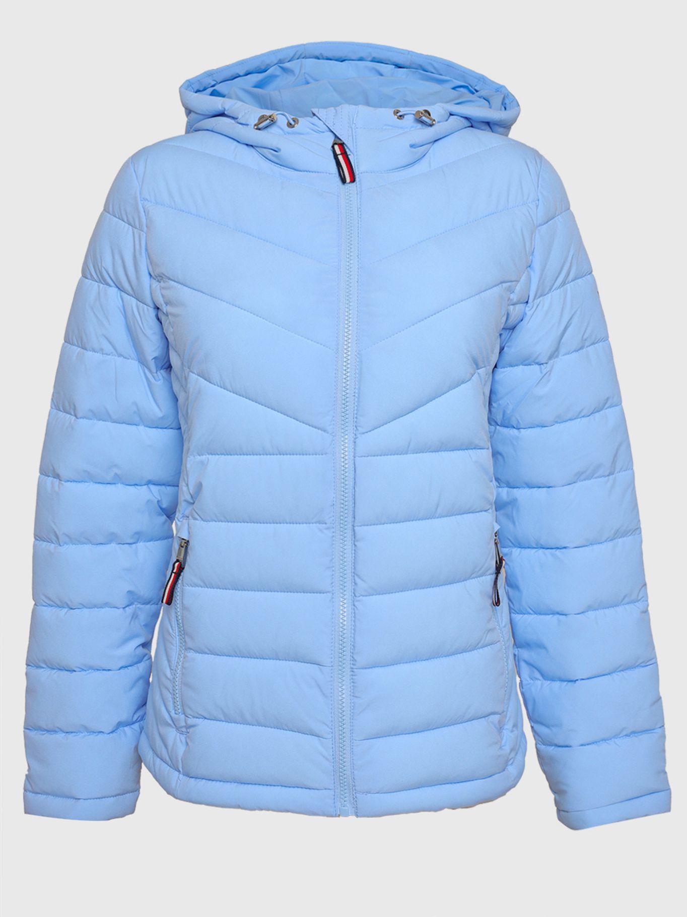 Chaqueta Packable Essential Logo Celeste Tommy Hilfiger-0