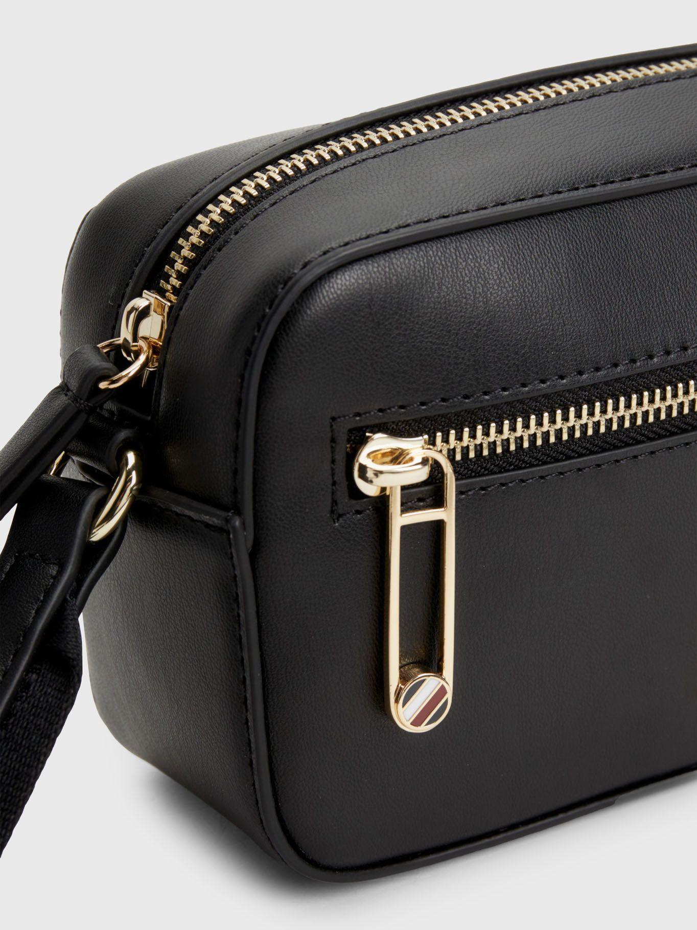 Bolso Cruzado Con Monogram Negro Tommy Hilfiger-3