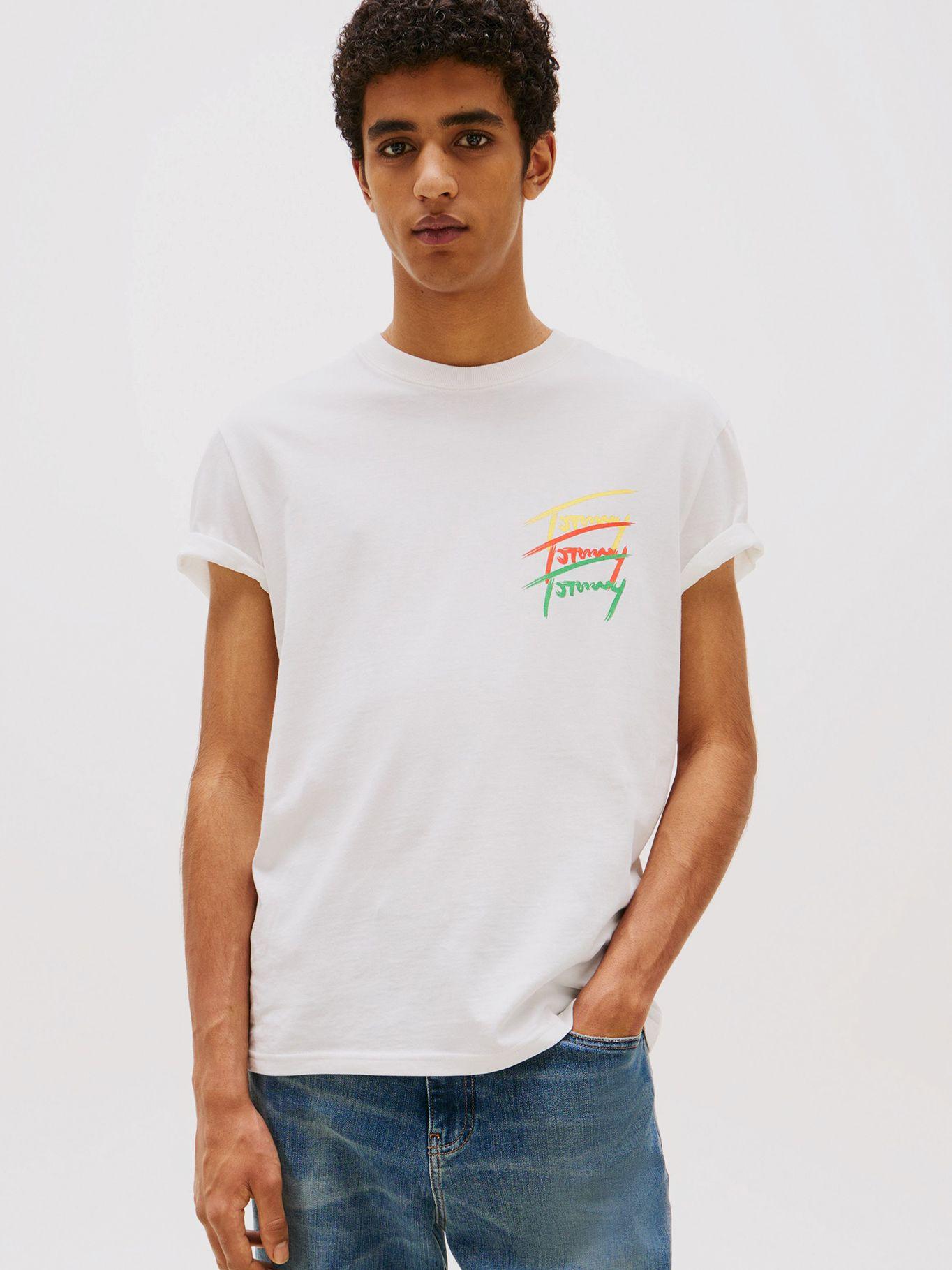 Polera Twisted Signature Blanco Tommy Jeans-0