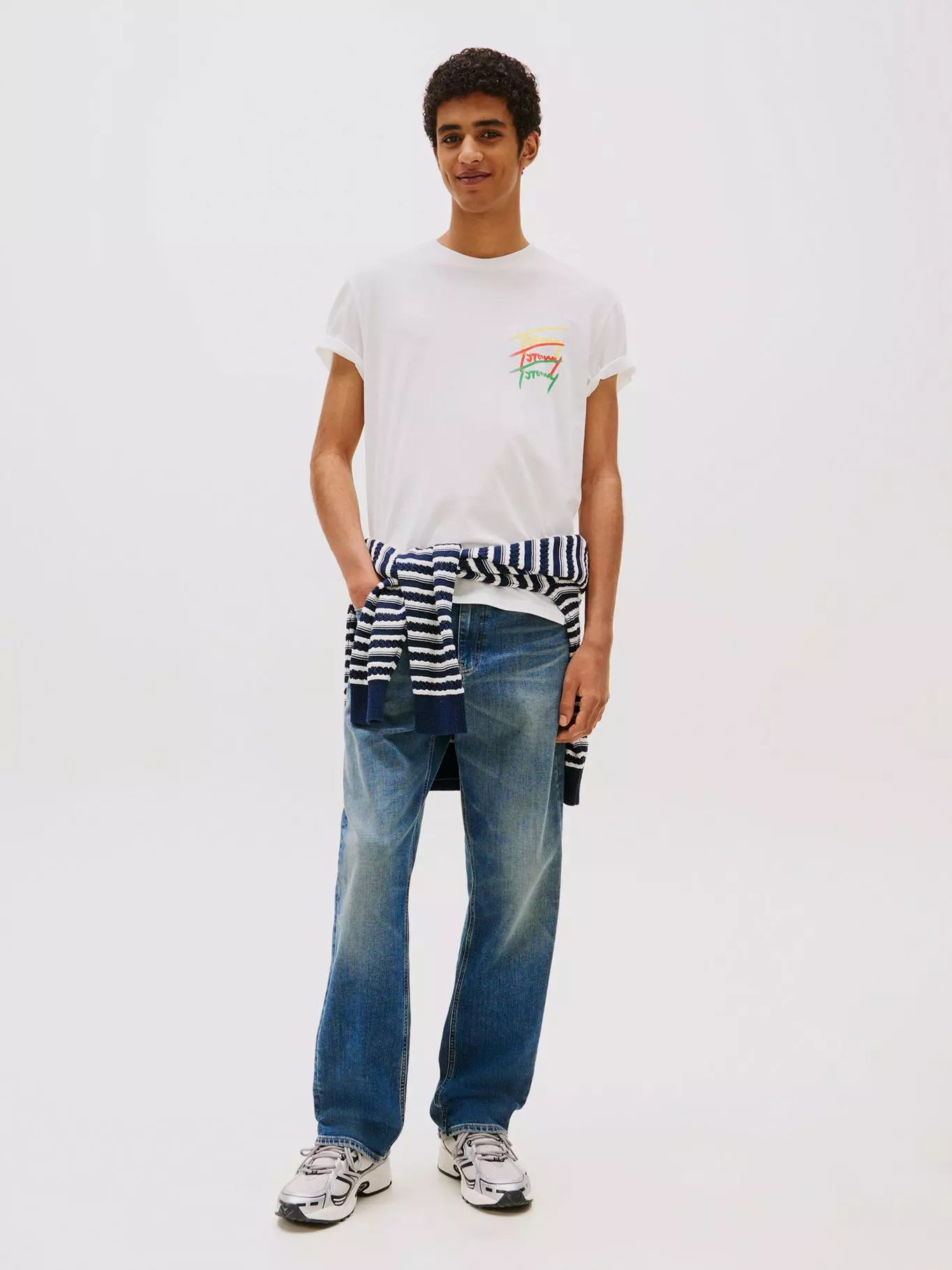 Polera Twisted Signature Blanco Tommy Jeans-1
