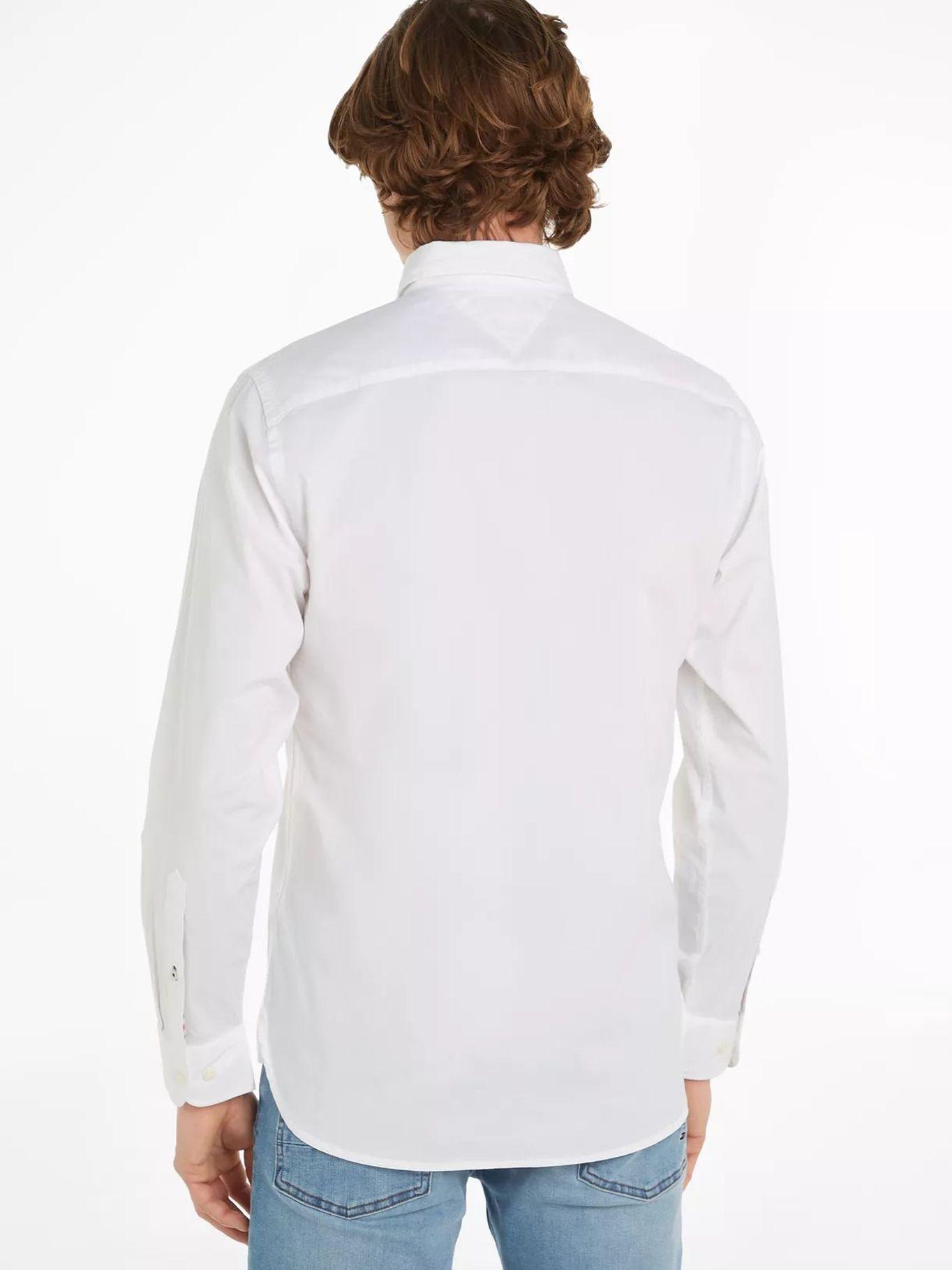 Camisa Classic Flex Con Logo Blanco Tommy Hilfiger-1