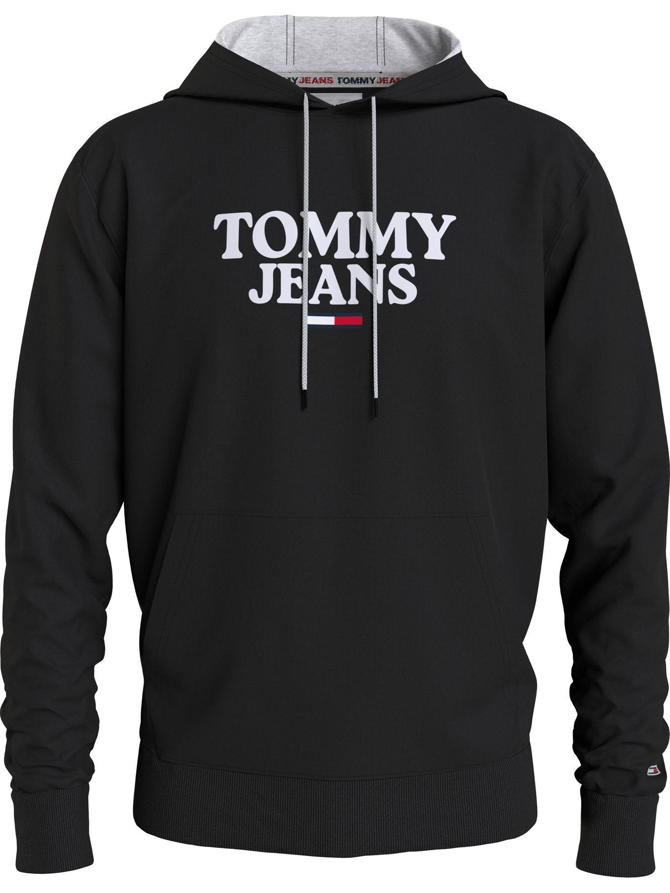 Polerón Hoodie Entry Logo Negro Tommy Hilfiger-0