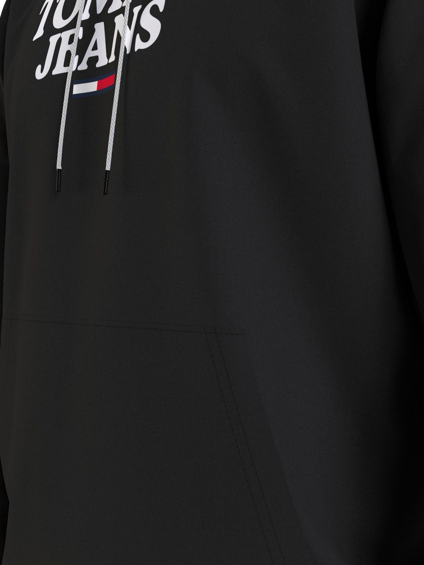 Polerón Hoodie Entry Logo Negro Tommy Hilfiger-4