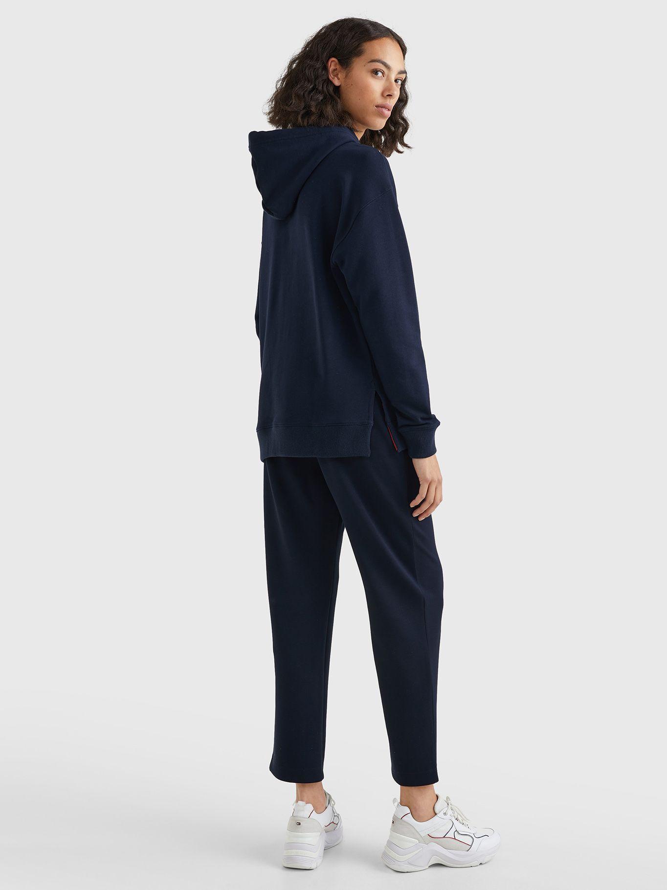 Polerón Con Logo Bandera Azul Tommy Hilfiger JN2-1
