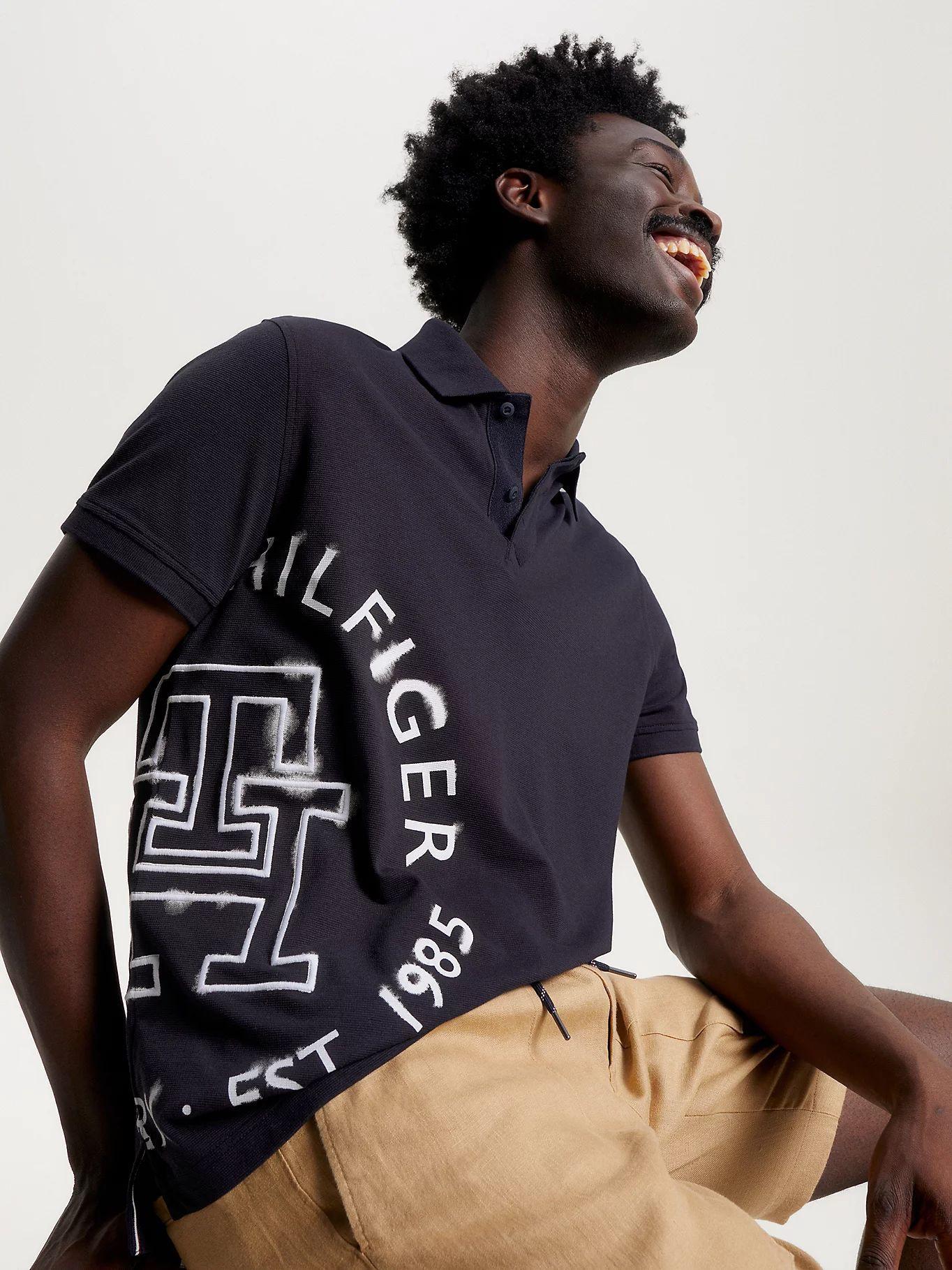 Polo Regular Fit Ink Con Logo  Azul Tommy Hilfiger-2