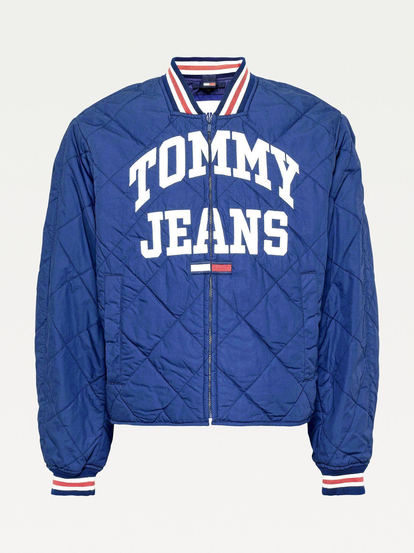 Chaqueta College Quilted Azul Tommy Jeans A2-3
