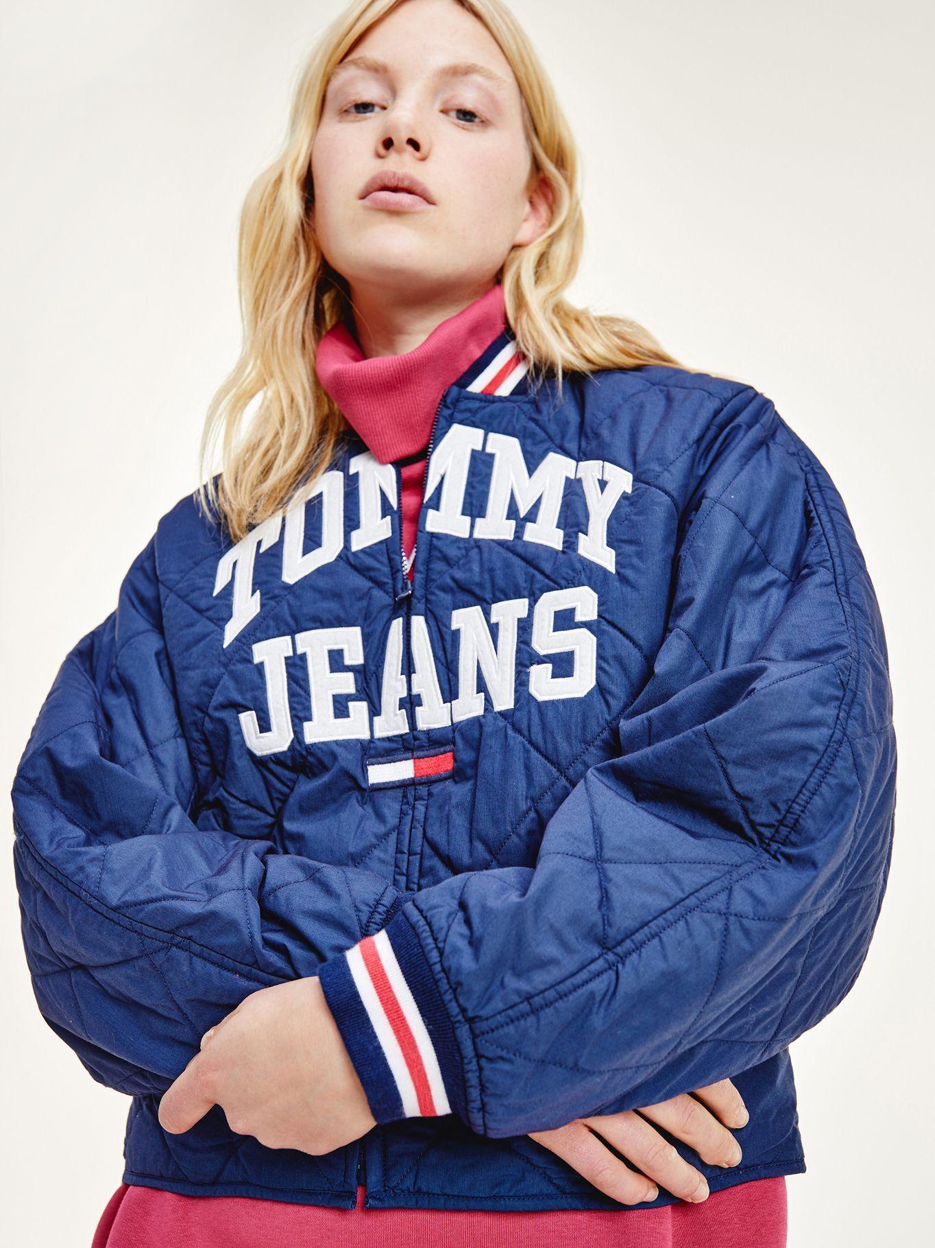 Chaqueta College Quilted Azul Tommy Jeans A2-2